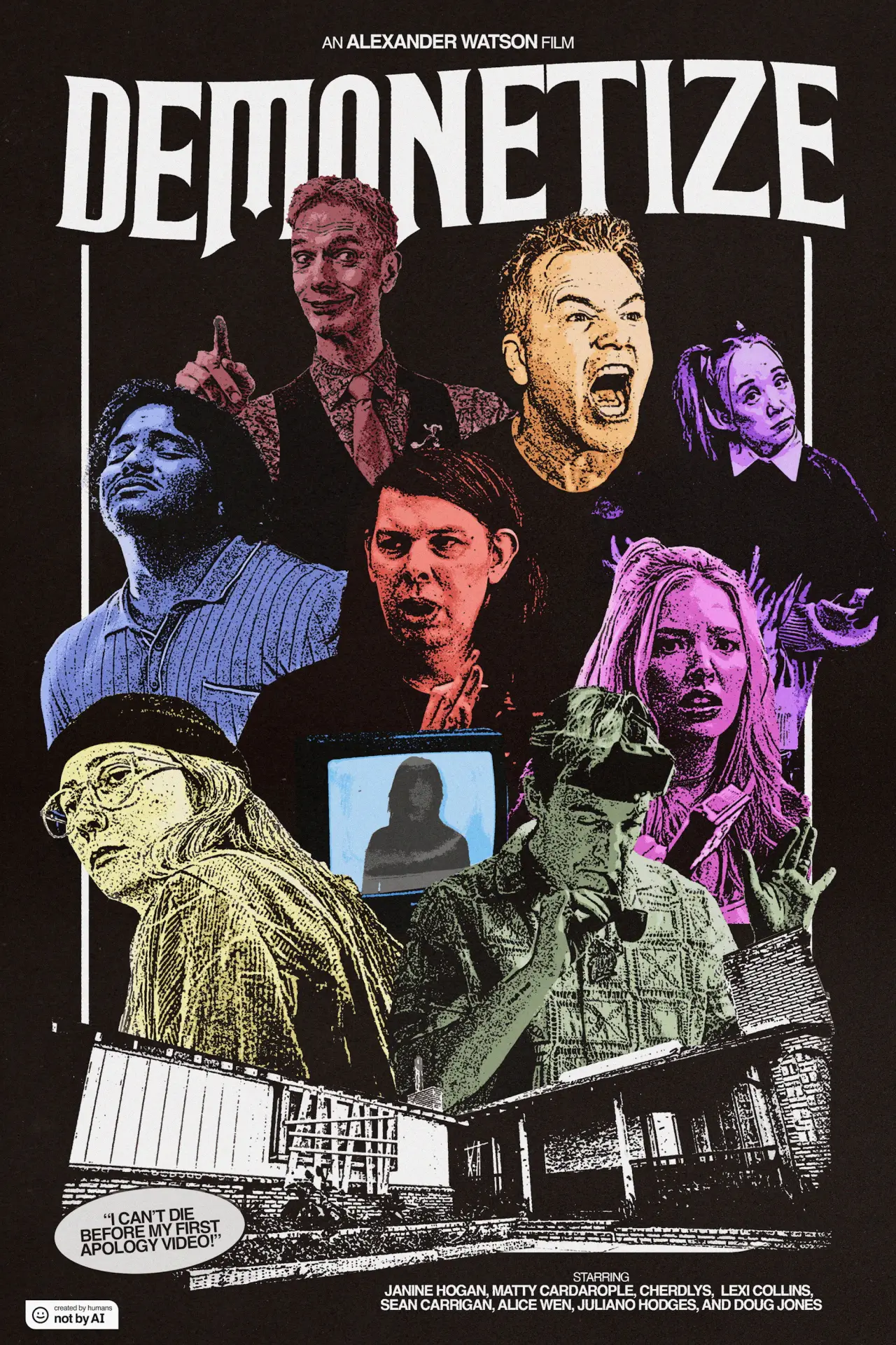 Plakat filmowy "Demonetize"