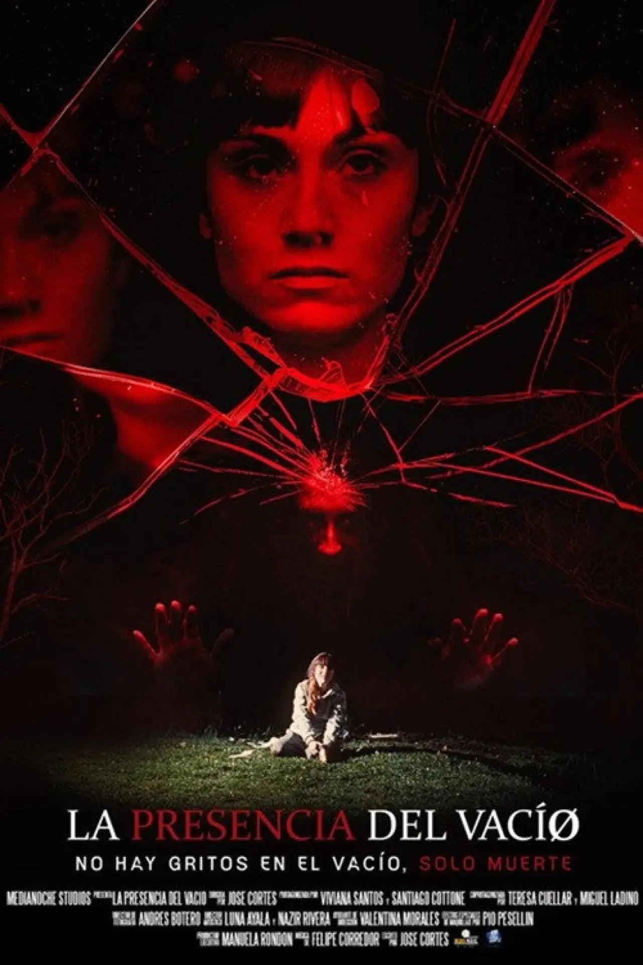 Plakat filmowy "La presencia del vacío"