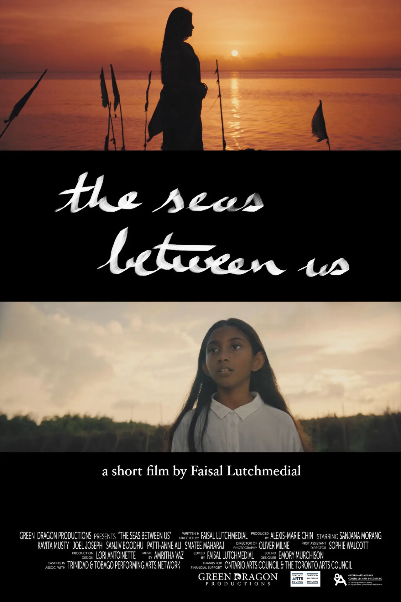 Plakat filmowy "The Seas Between Us"