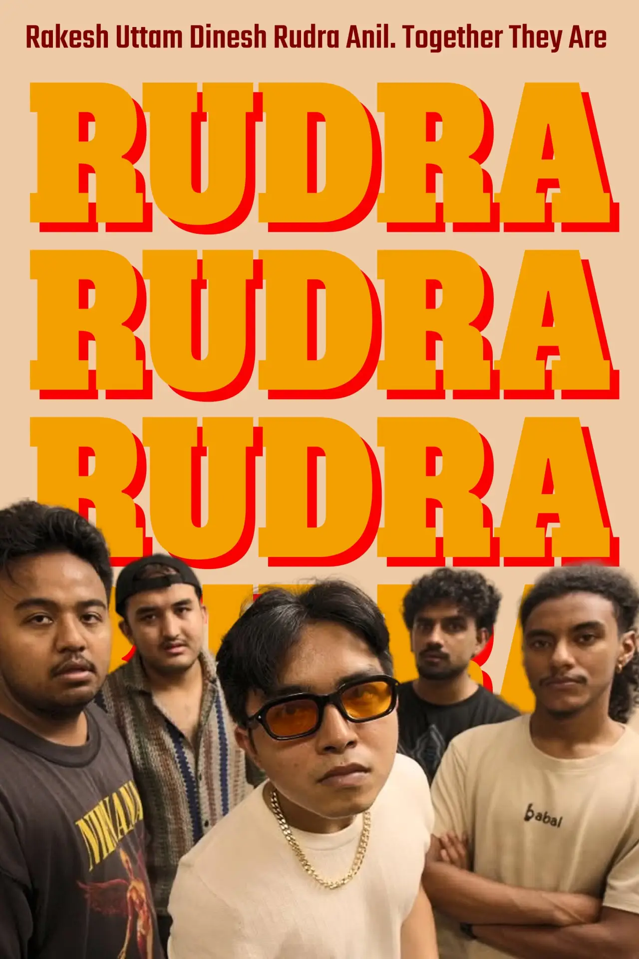 Plakat filmowy "RUDRA"
