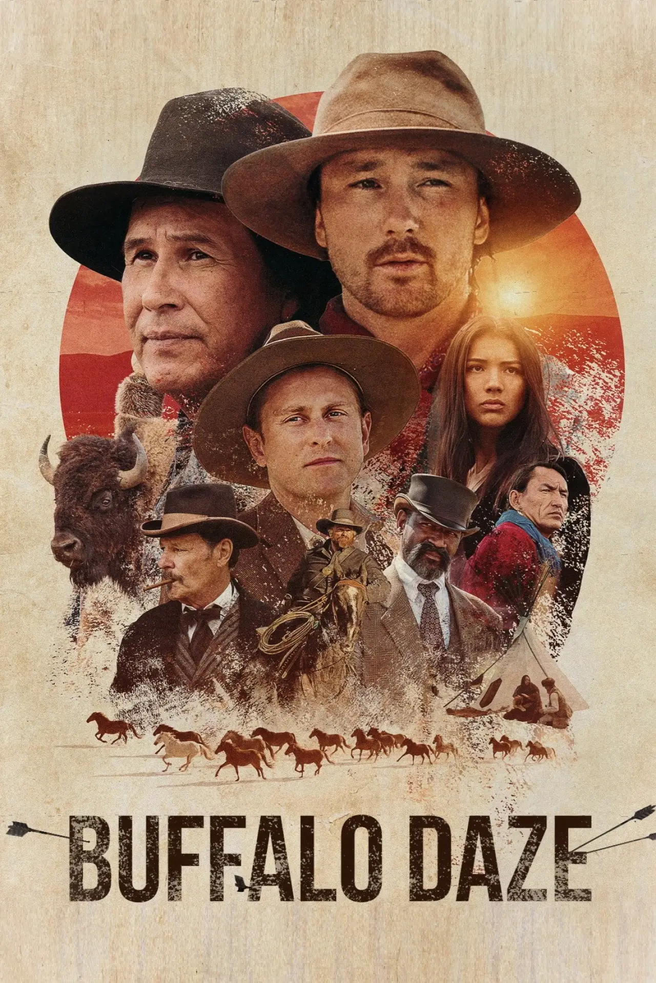 Plakat filmowy "Buffalo Daze"