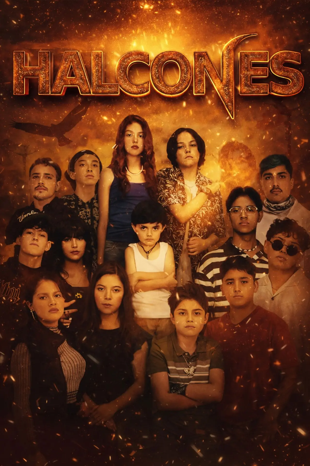 Plakat filmowy "Halcones"