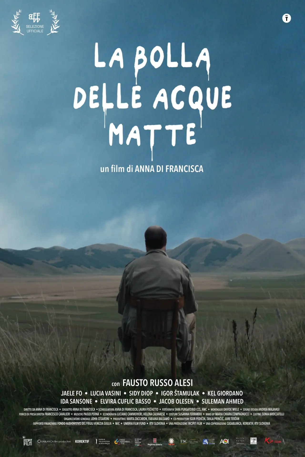 Plakat filmowy "La bolla delle acque matte"