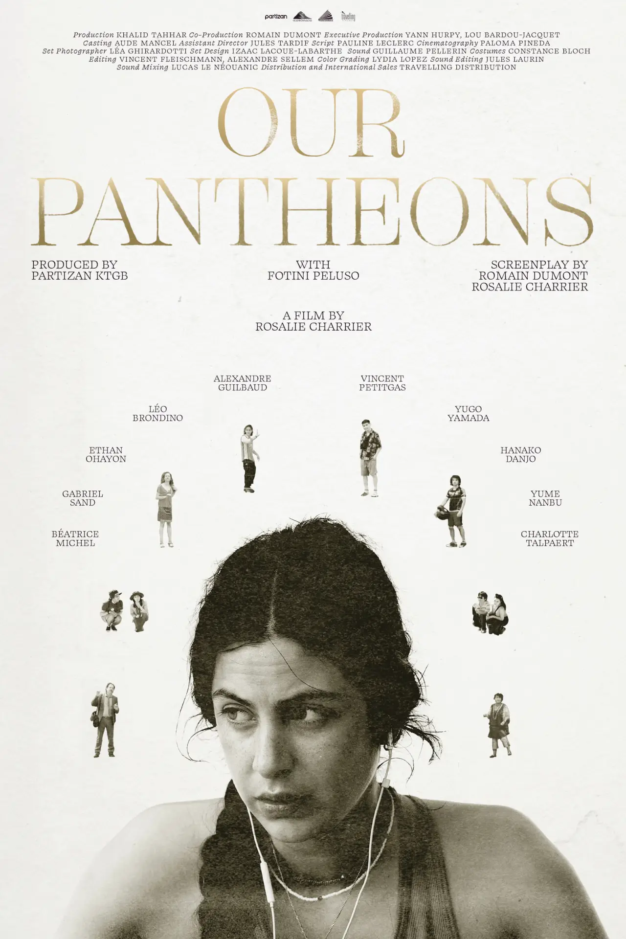 Plakat filmowy "Nos panthéons"