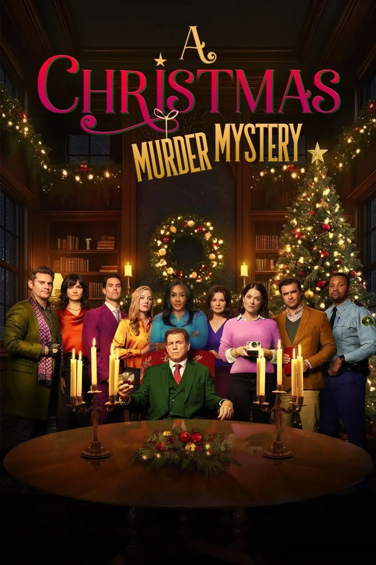 Plakat filmowy "A Christmas Murder Mystery"