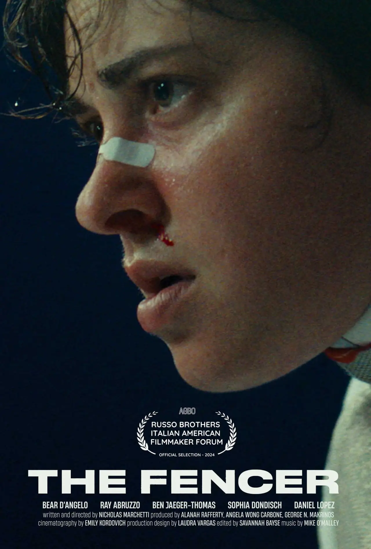 Plakat filmowy "The Fencer"