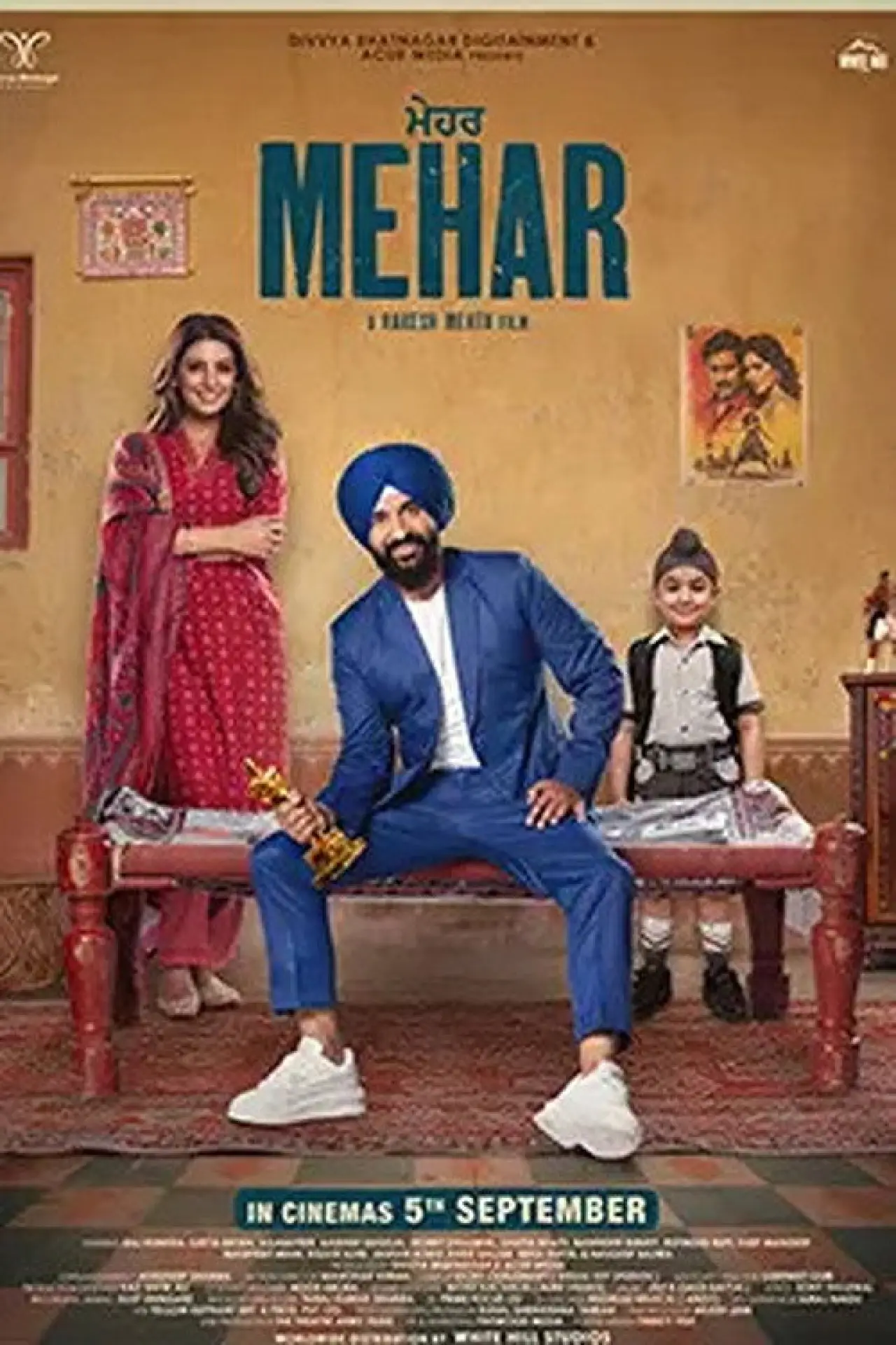 Plakat filmowy "Mehar"