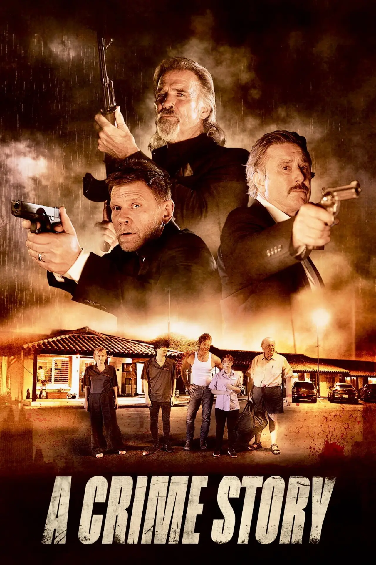 Plakat filmowy "A Crime Story"