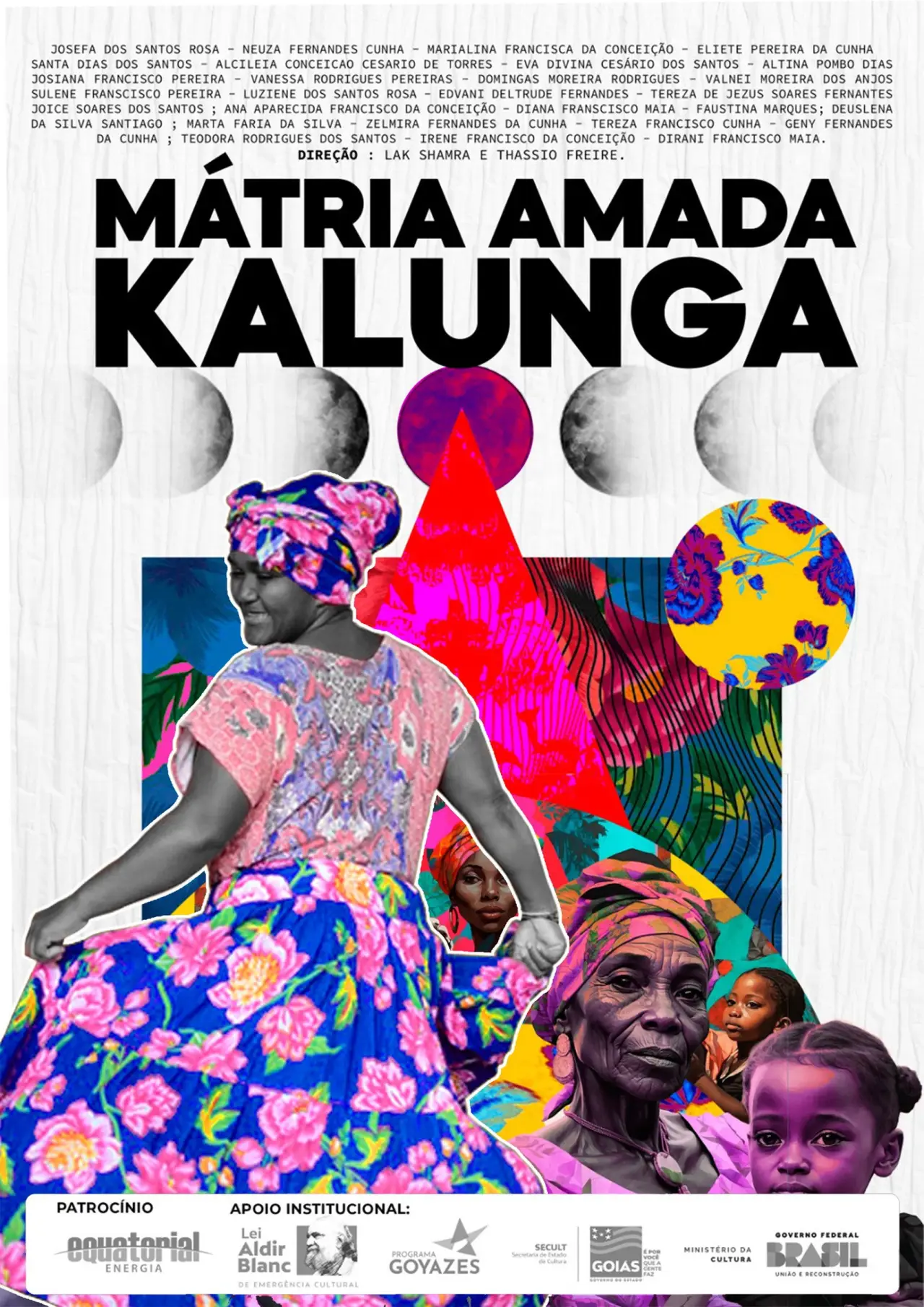 Plakat filmowy "Mátria Amada Kalunga"