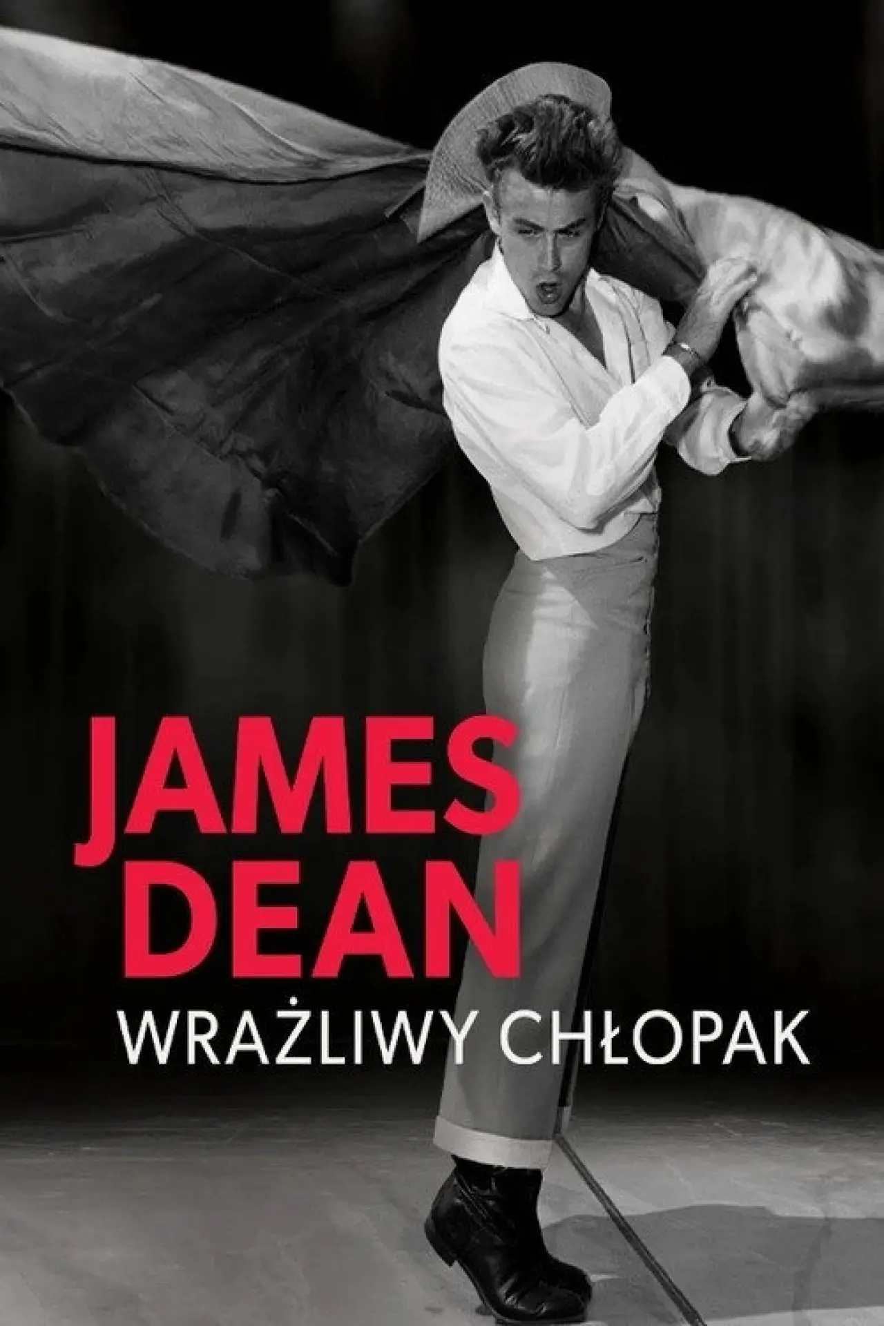 Plakat filmowy "James Dean - wrażliwy chłopak"