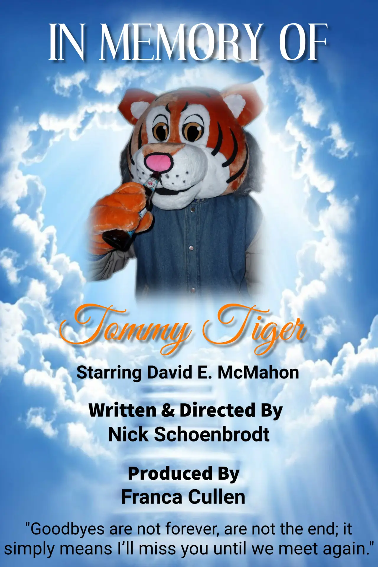 Plakat filmowy "In Memory Of Tommy Tiger"