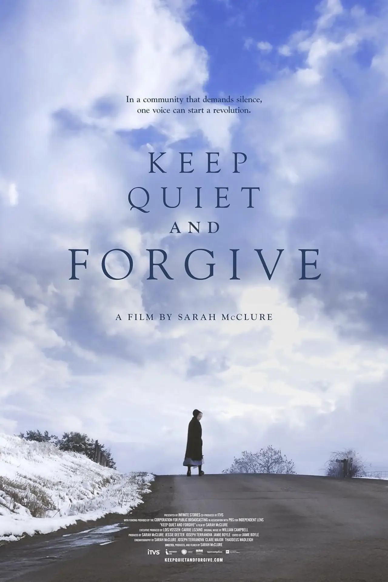 Plakat filmowy "Keep Quiet and Forgive"