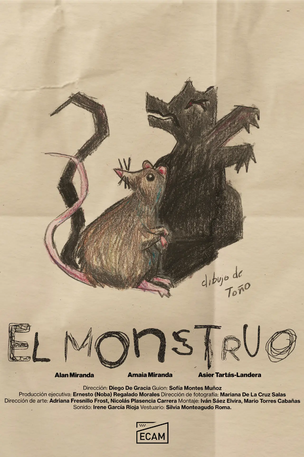 Plakat filmowy "El monstruo"