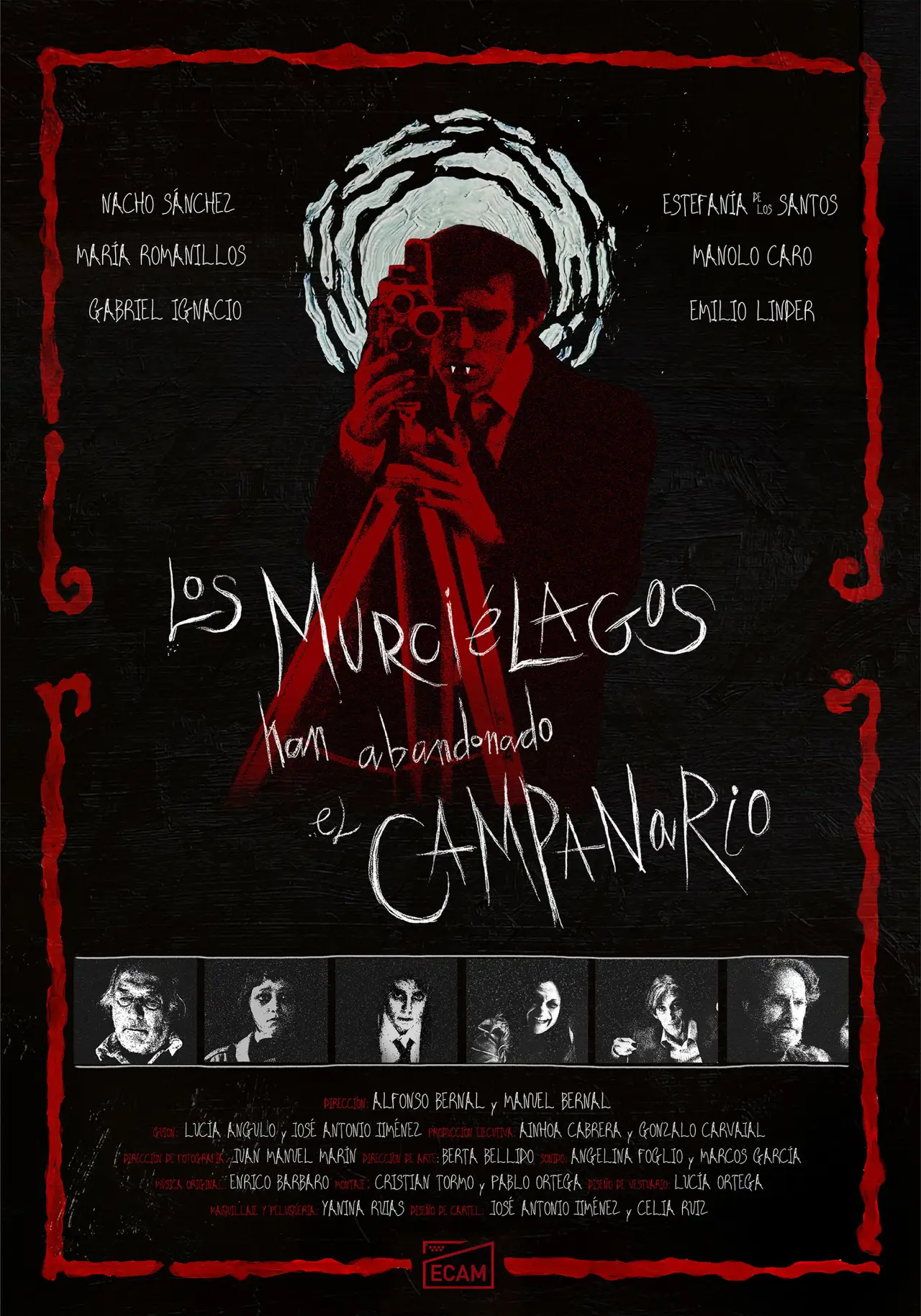 Plakat filmowy "Los murciélagos han abandonado el campanario"