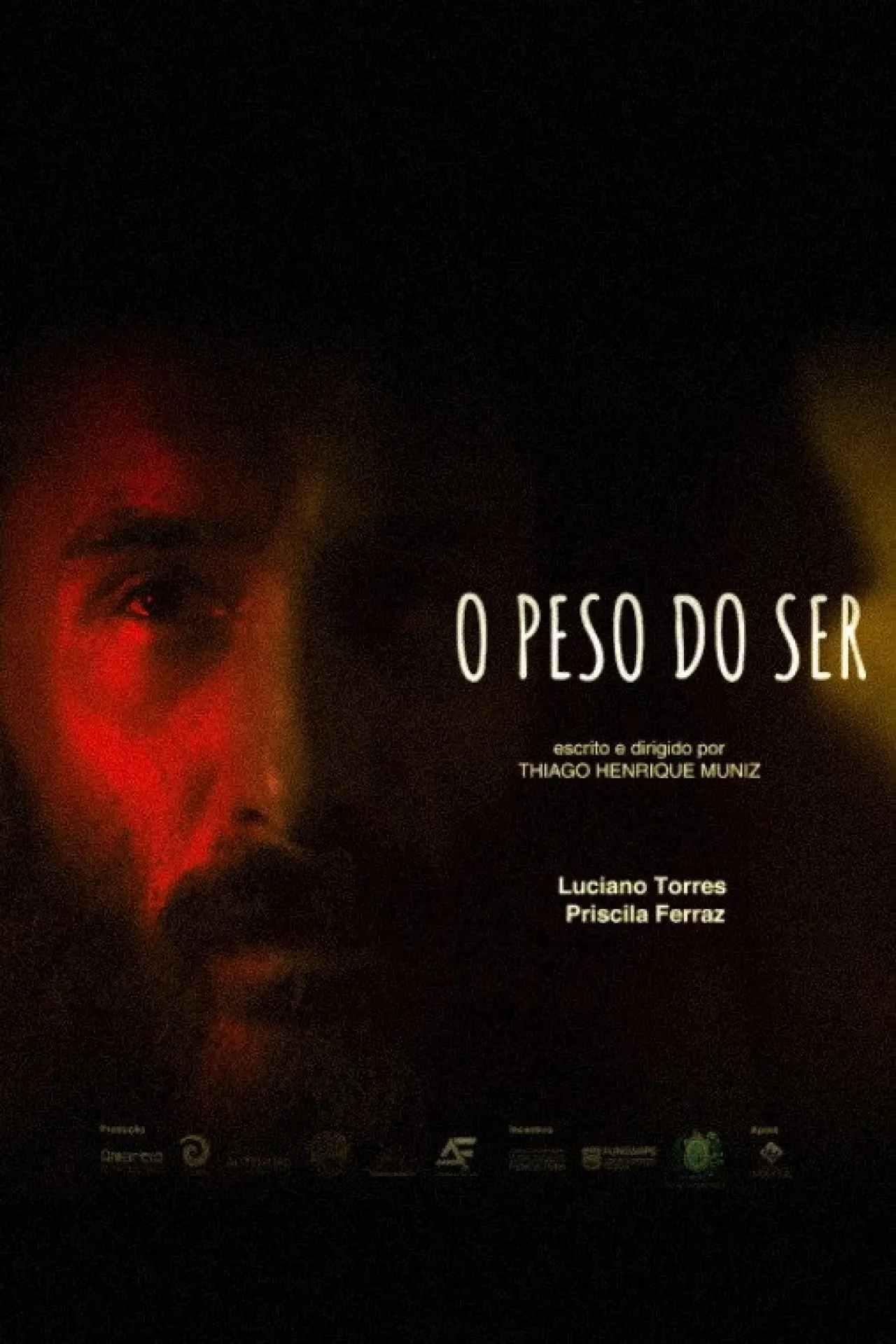 Plakat filmowy "O peso do ser"