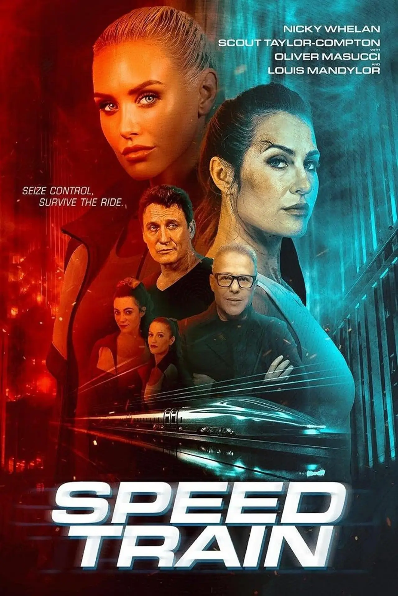 Plakat filmowy "Speed Train"