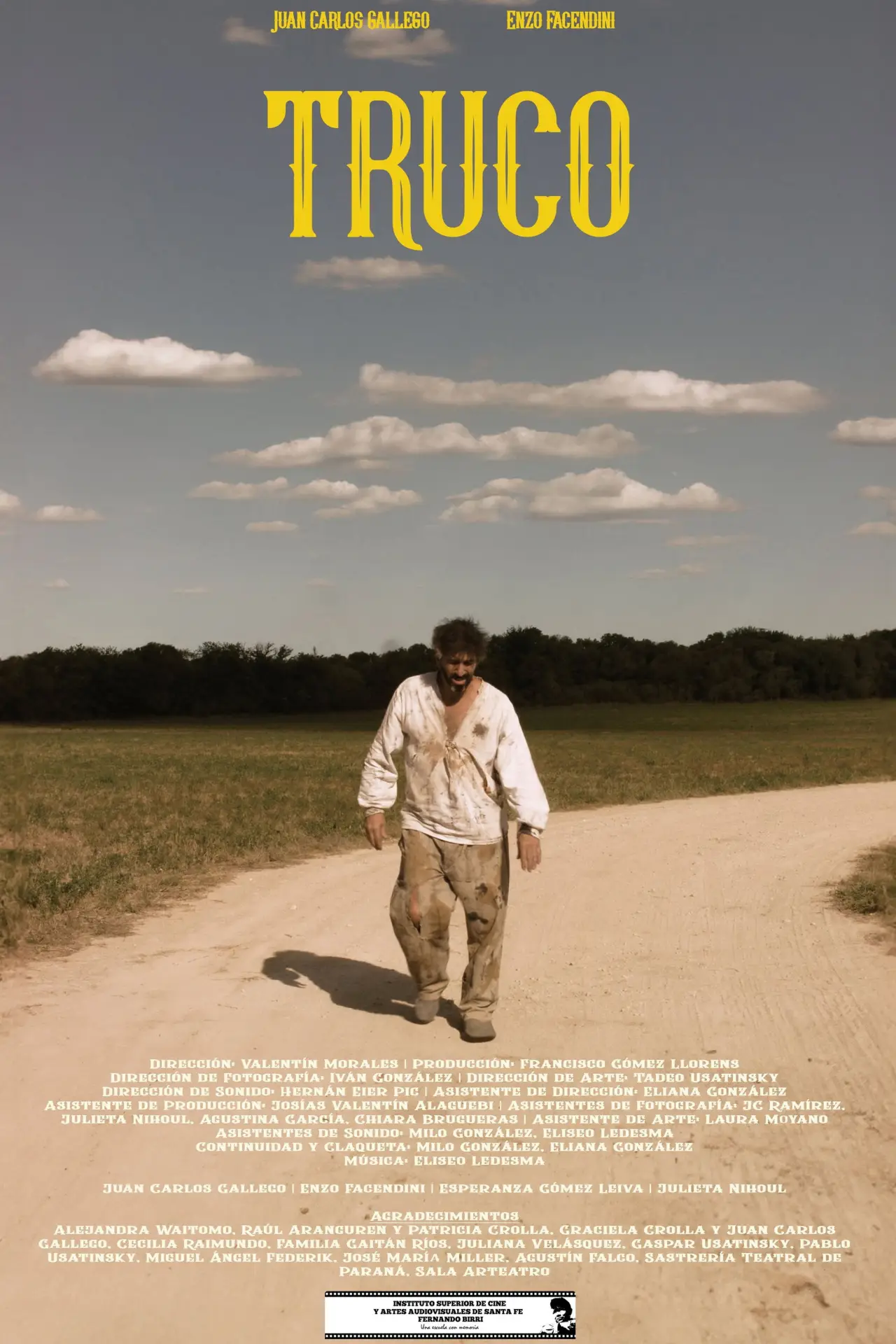 Plakat filmowy "Truco"