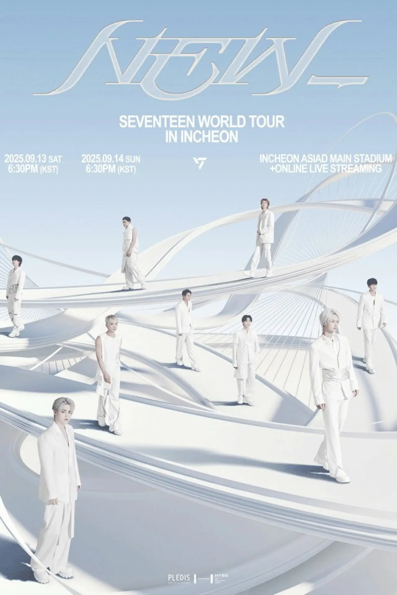 Plakat filmowy "SEVENTEEN WORLD TOUR [NEW_] IN INCHEON"