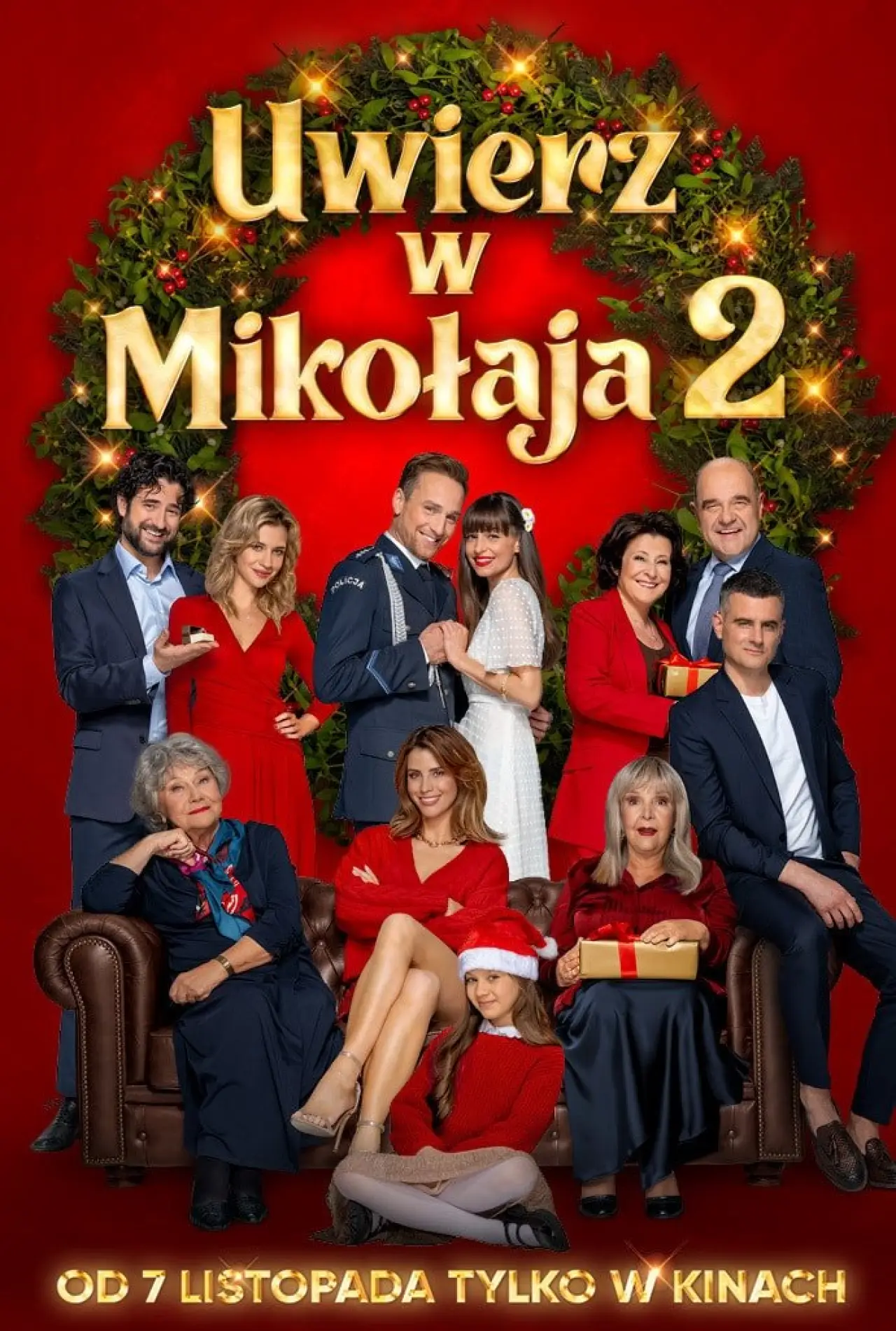 Plakat filmowy "Uwierz w Mikołaja 2"