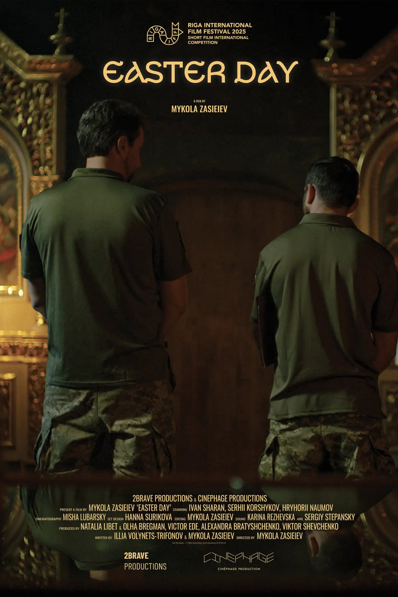 Plakat filmowy "Пасхальний день"