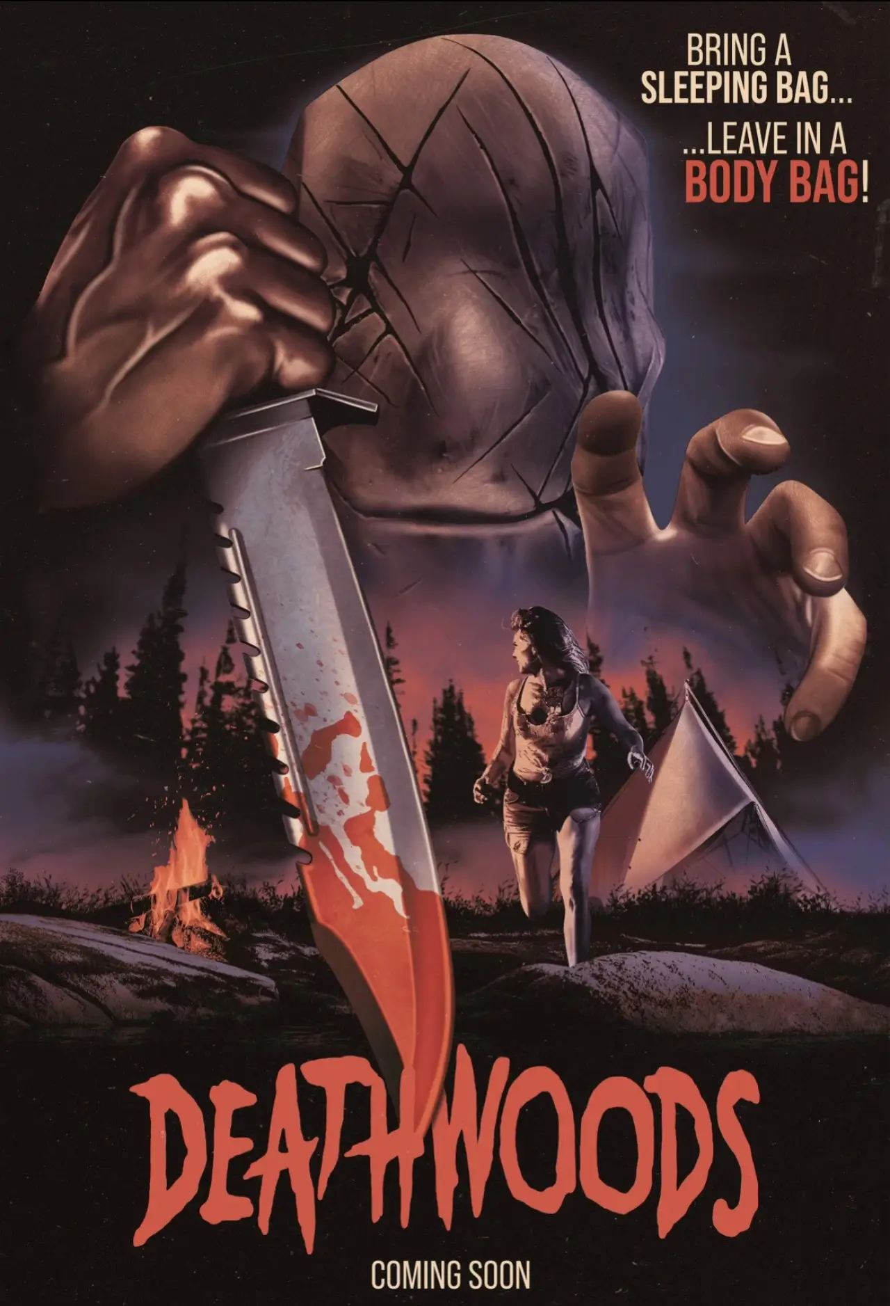 Plakat filmowy "Deathwoods"