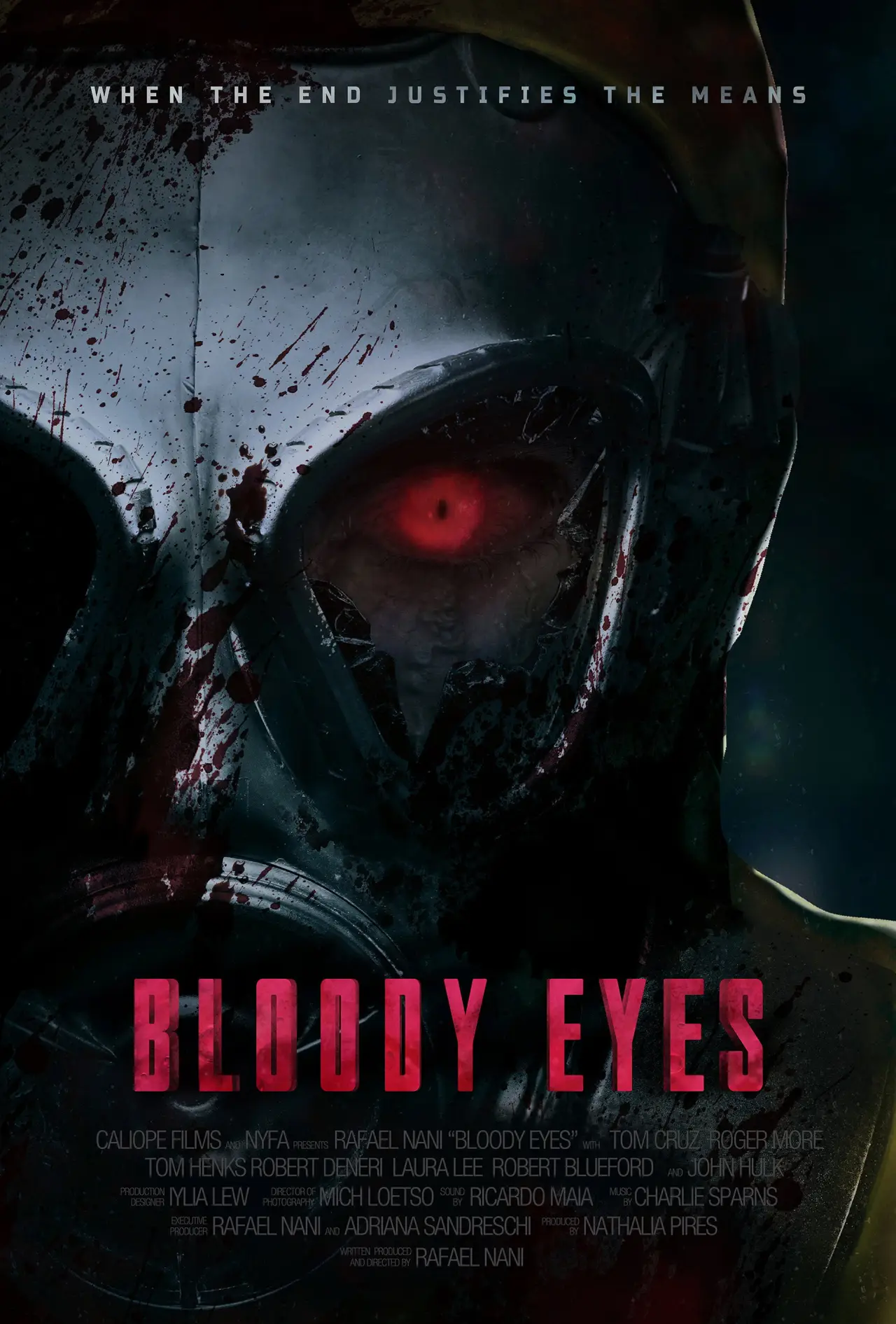 Plakat filmowy "Bloody Eyes"