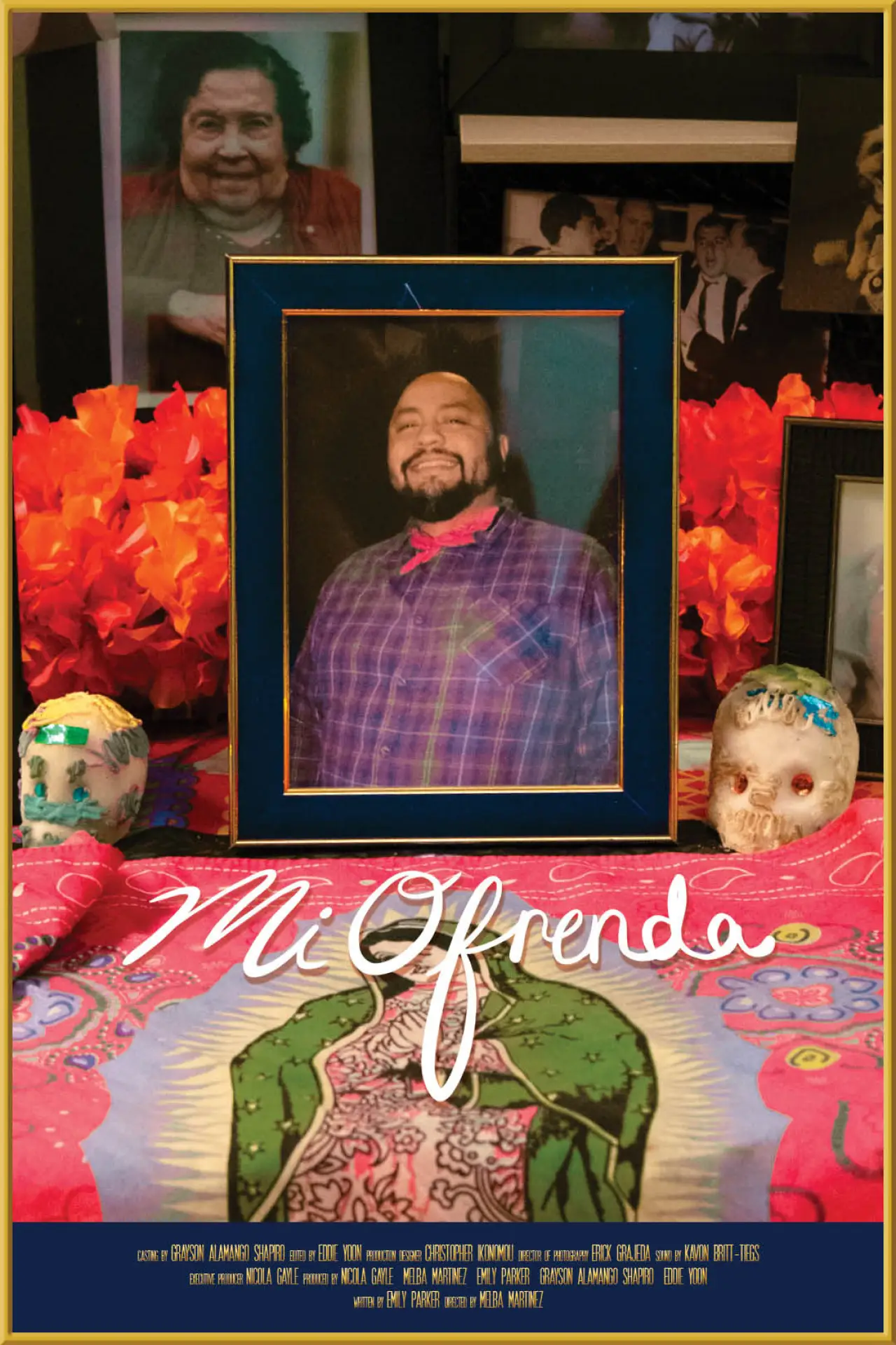 Plakat filmowy "Mi Ofrenda"