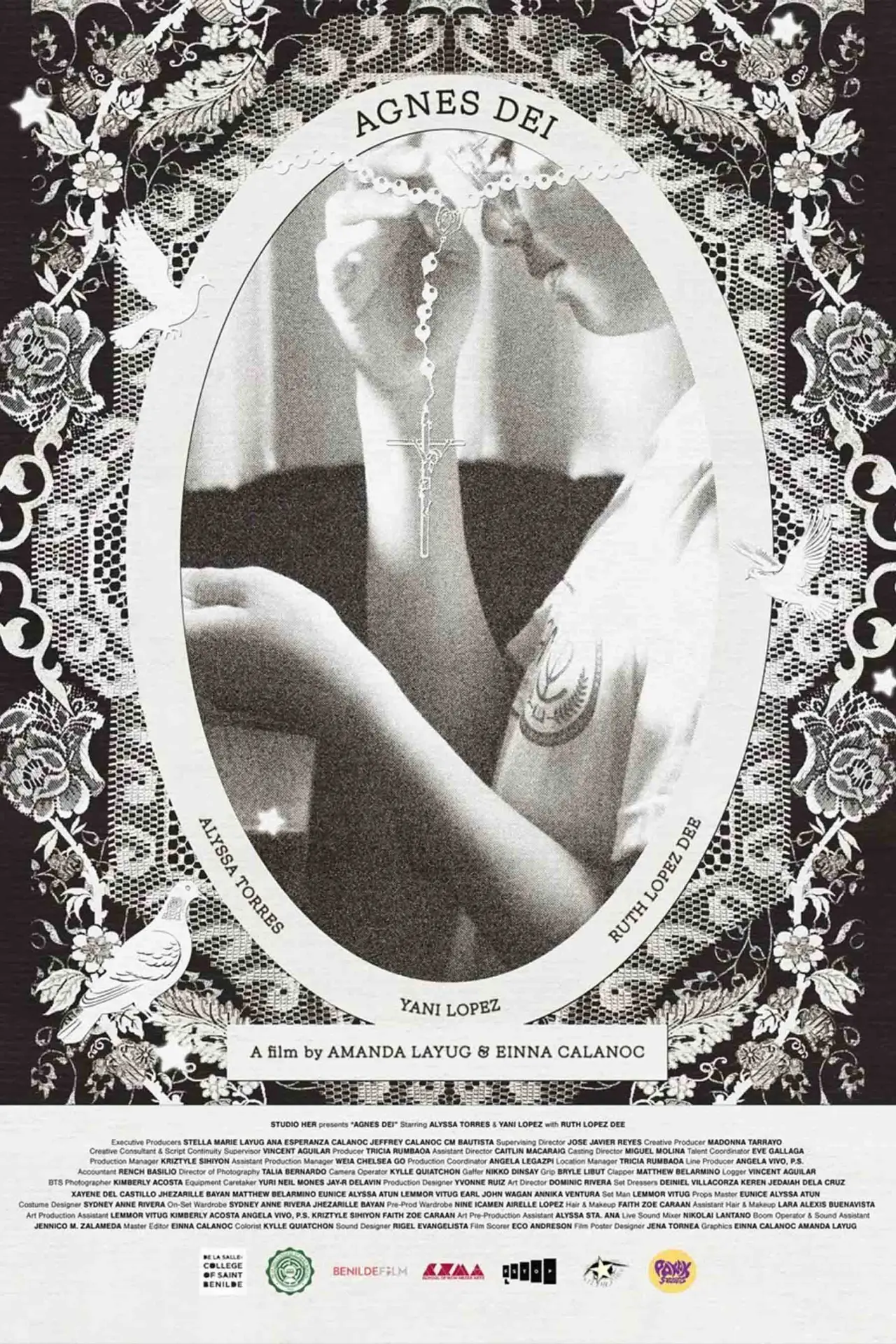Plakat filmowy "Agnes Dei"