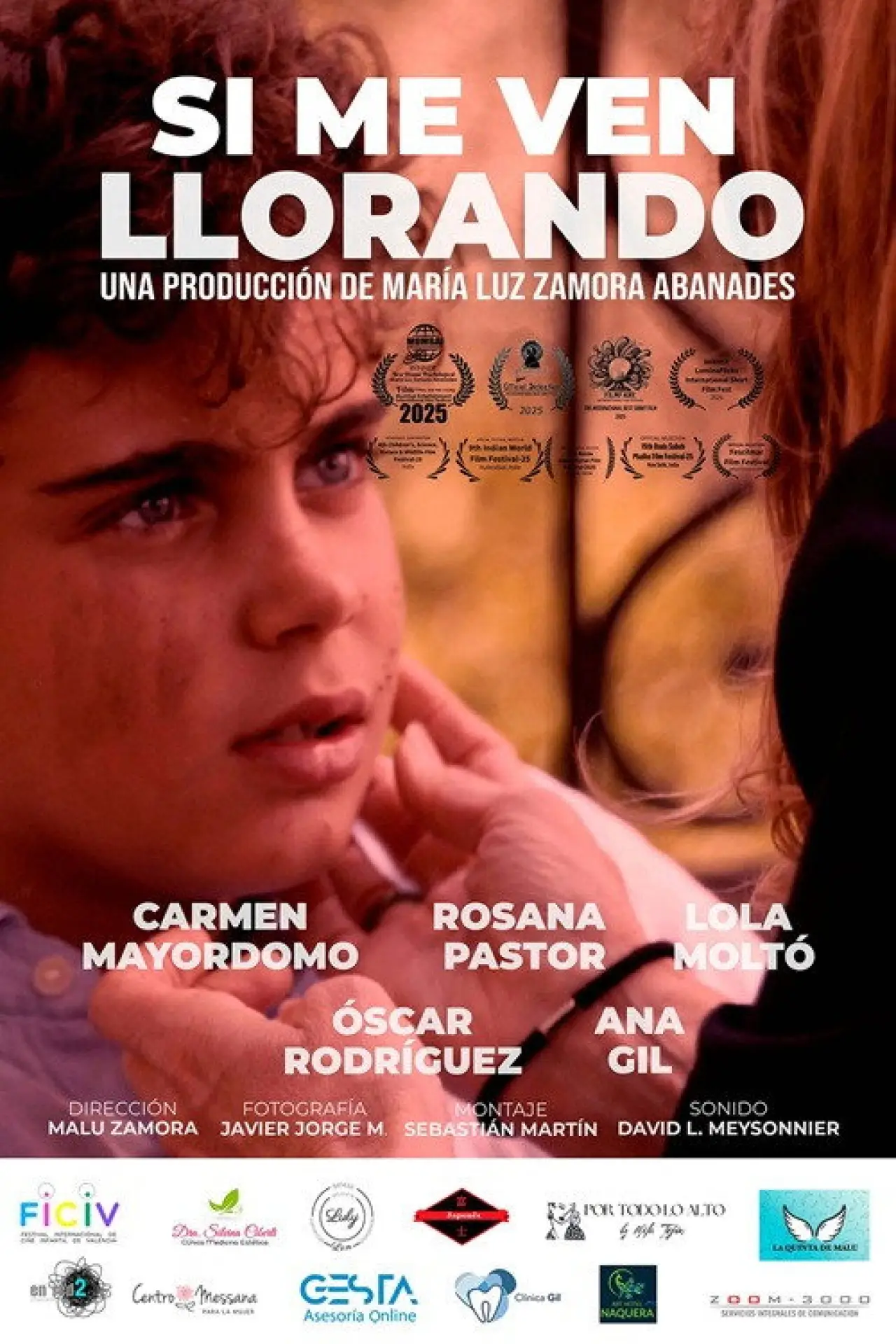 Plakat filmowy "Si me ven llorando"