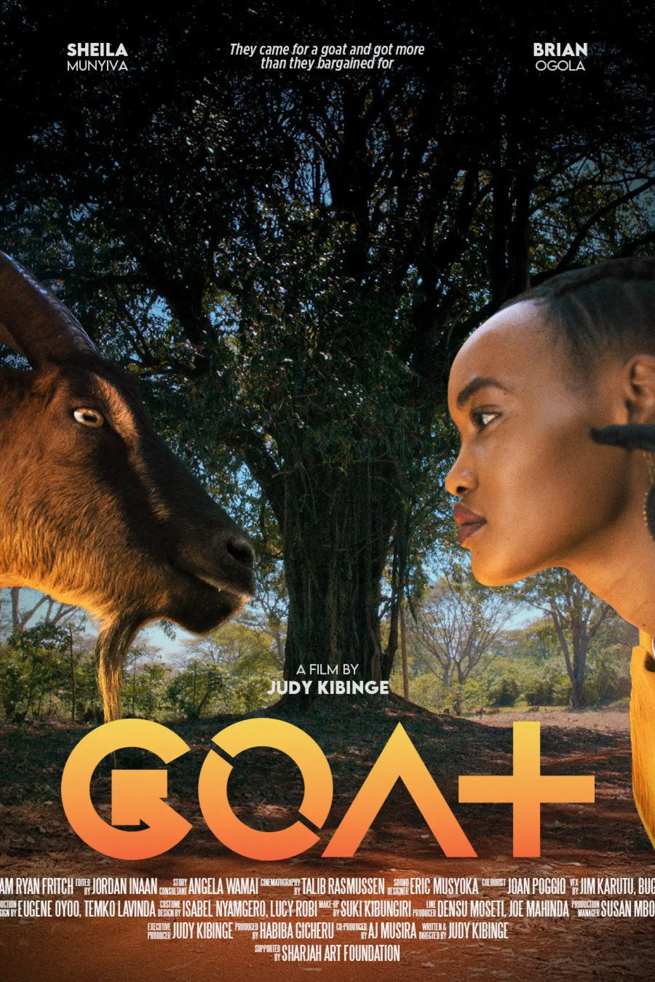 Plakat filmowy "Goat"