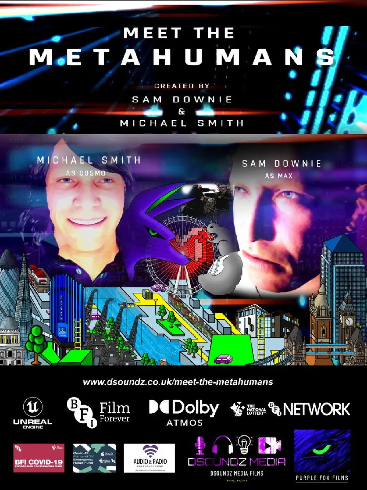 Plakat filmowy "Meet The Metahumans"
