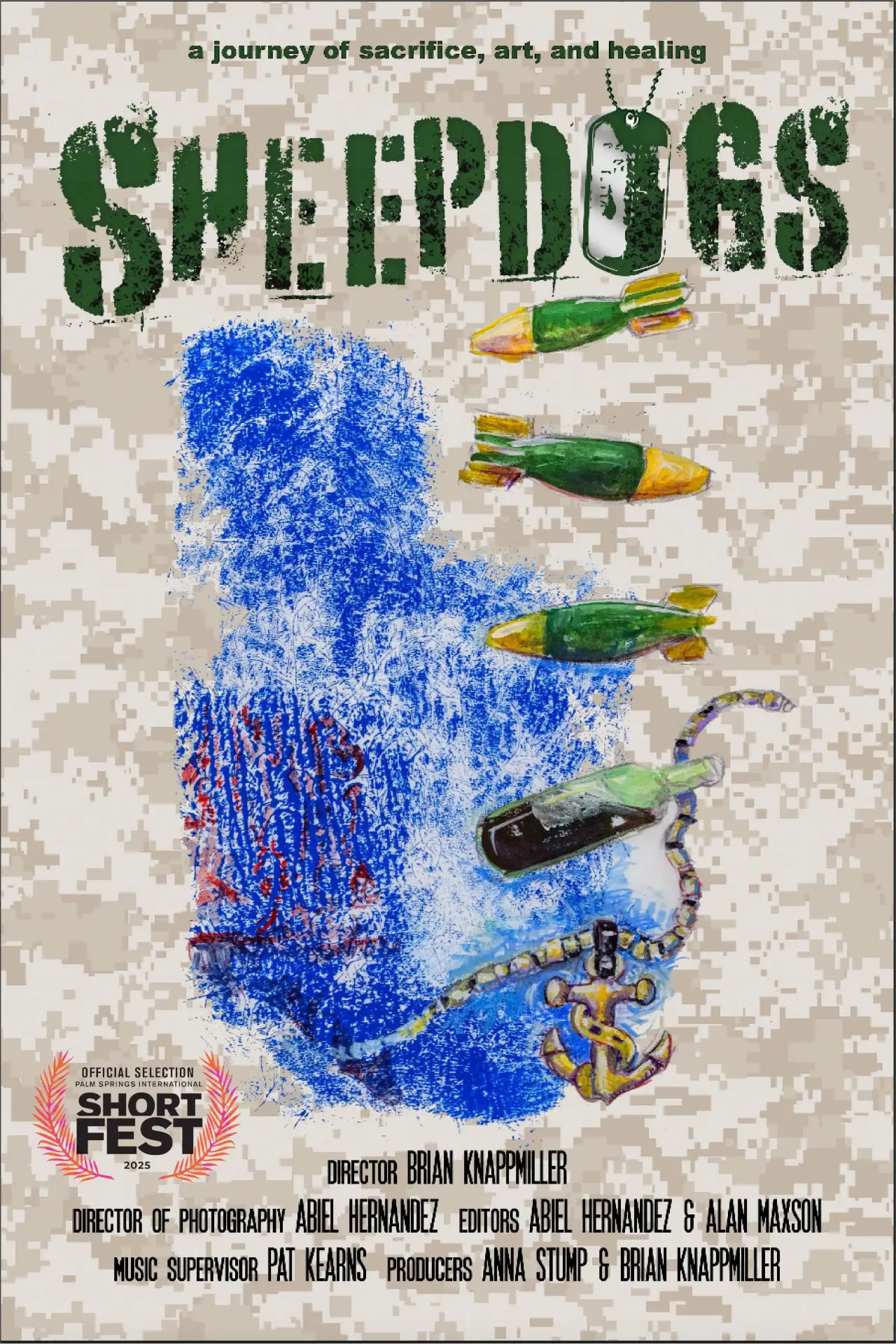 Plakat filmowy "Sheepdogs"