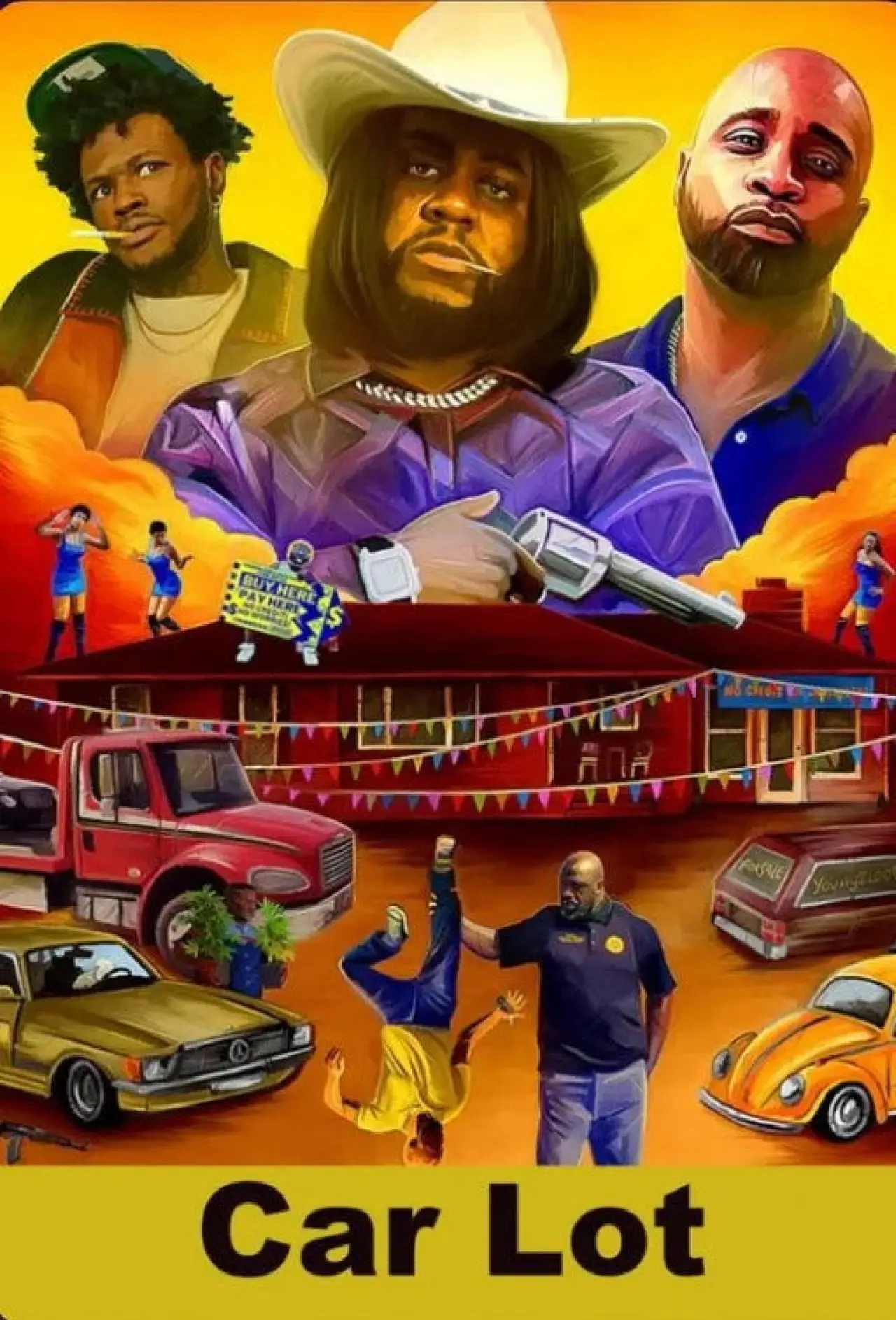 Plakat filmowy "Car Lot"