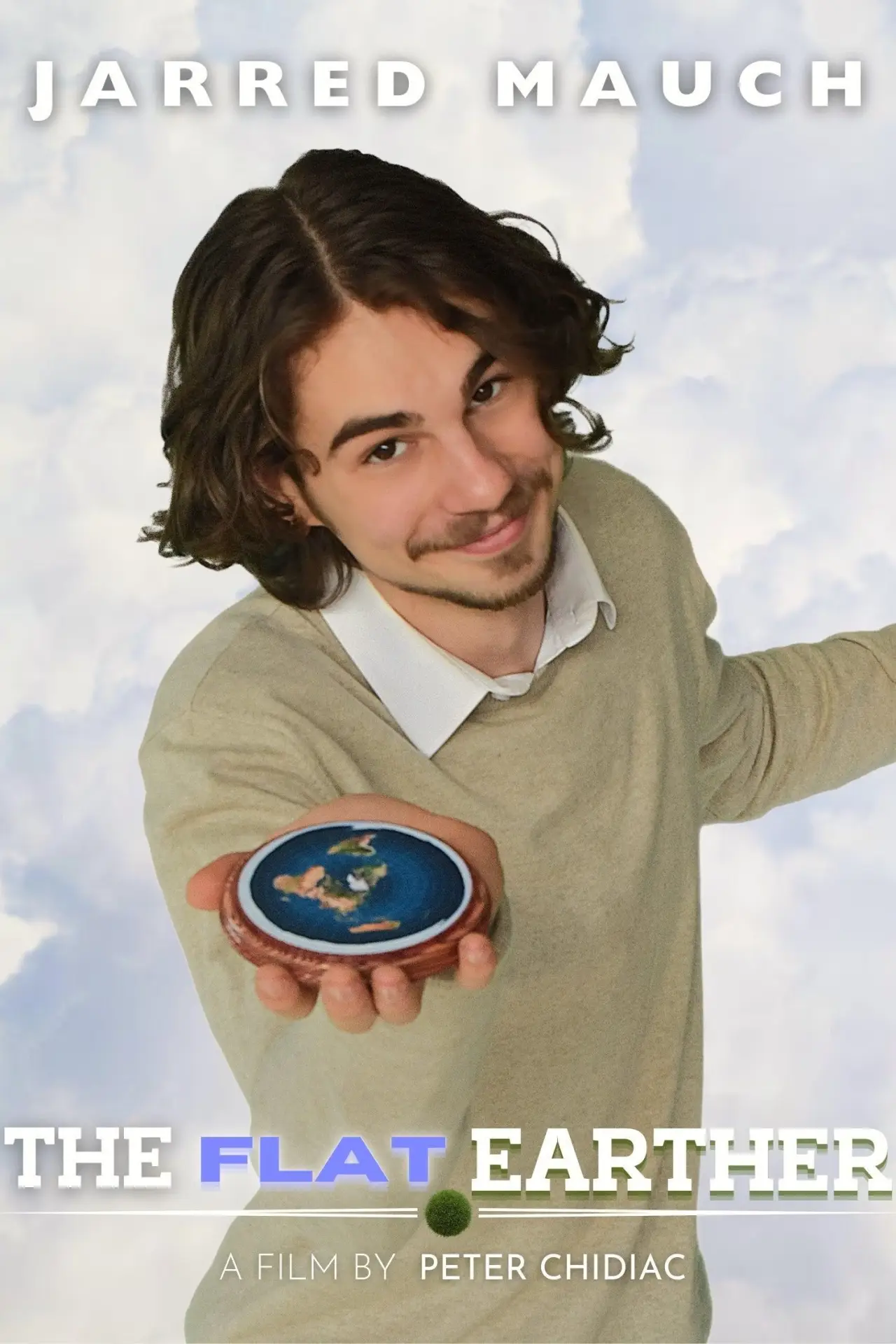 Plakat filmowy "The Flat Earther"
