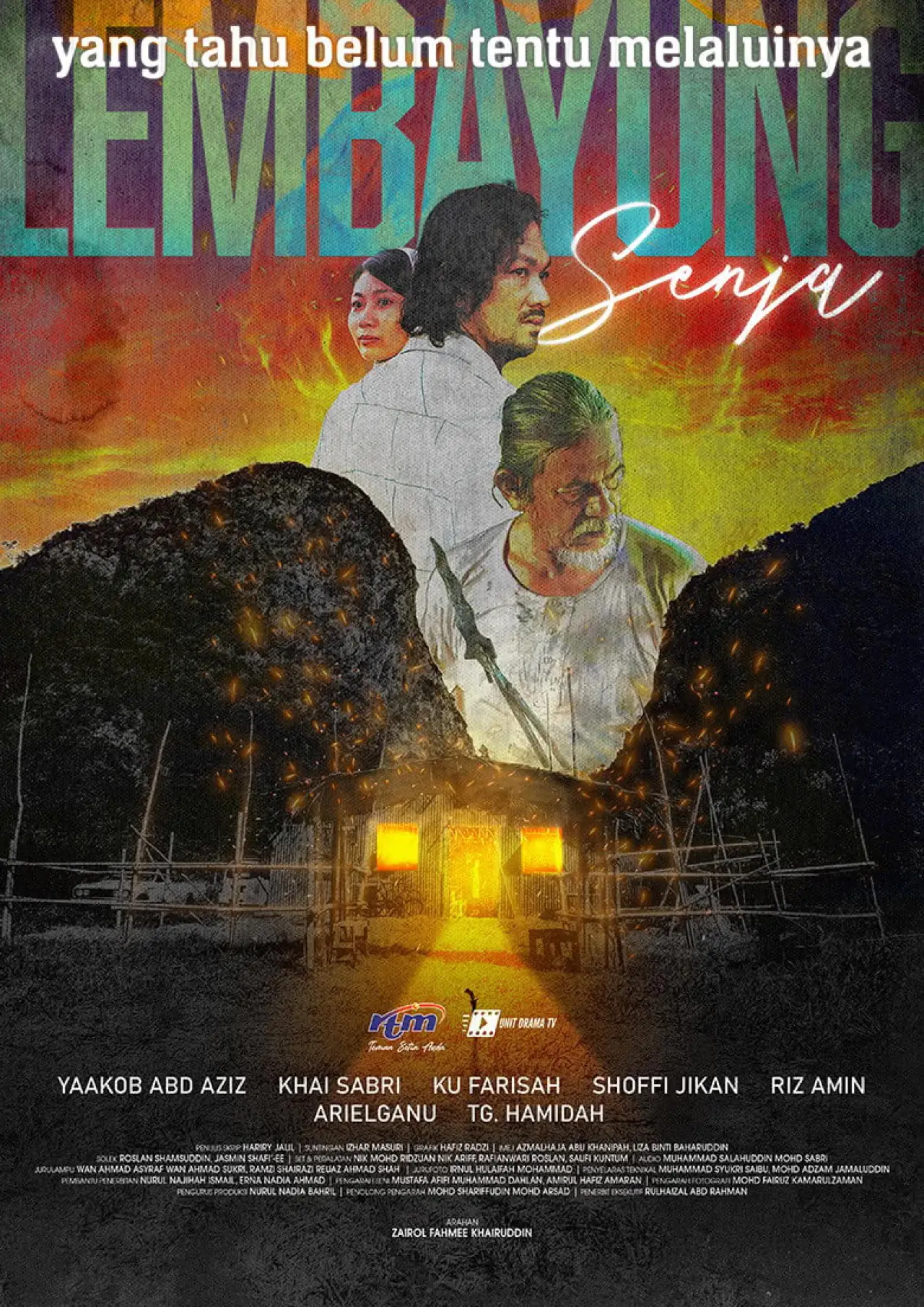 Plakat filmowy "Lembayung Senja"