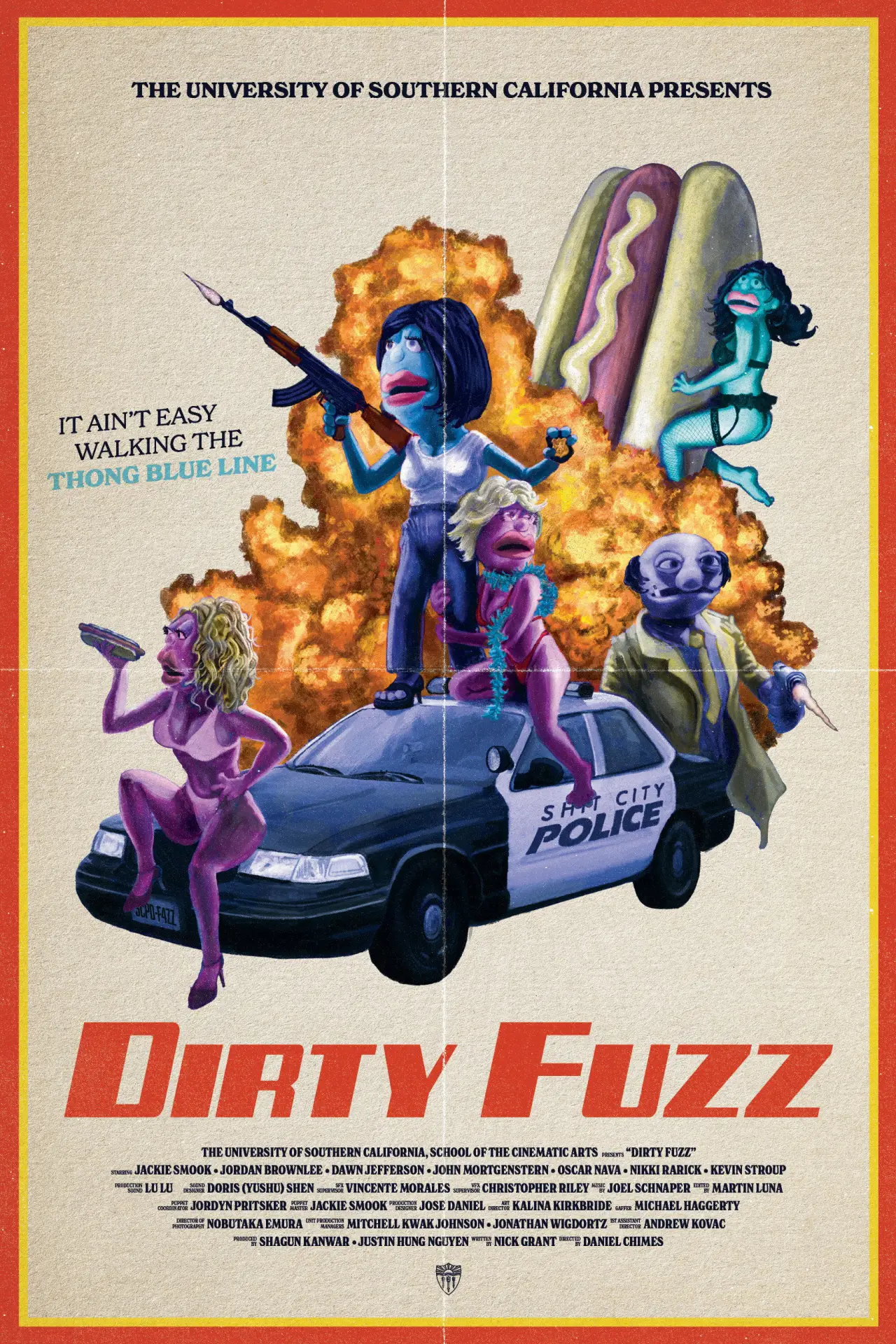 Plakat filmowy "Dirty Fuzz"
