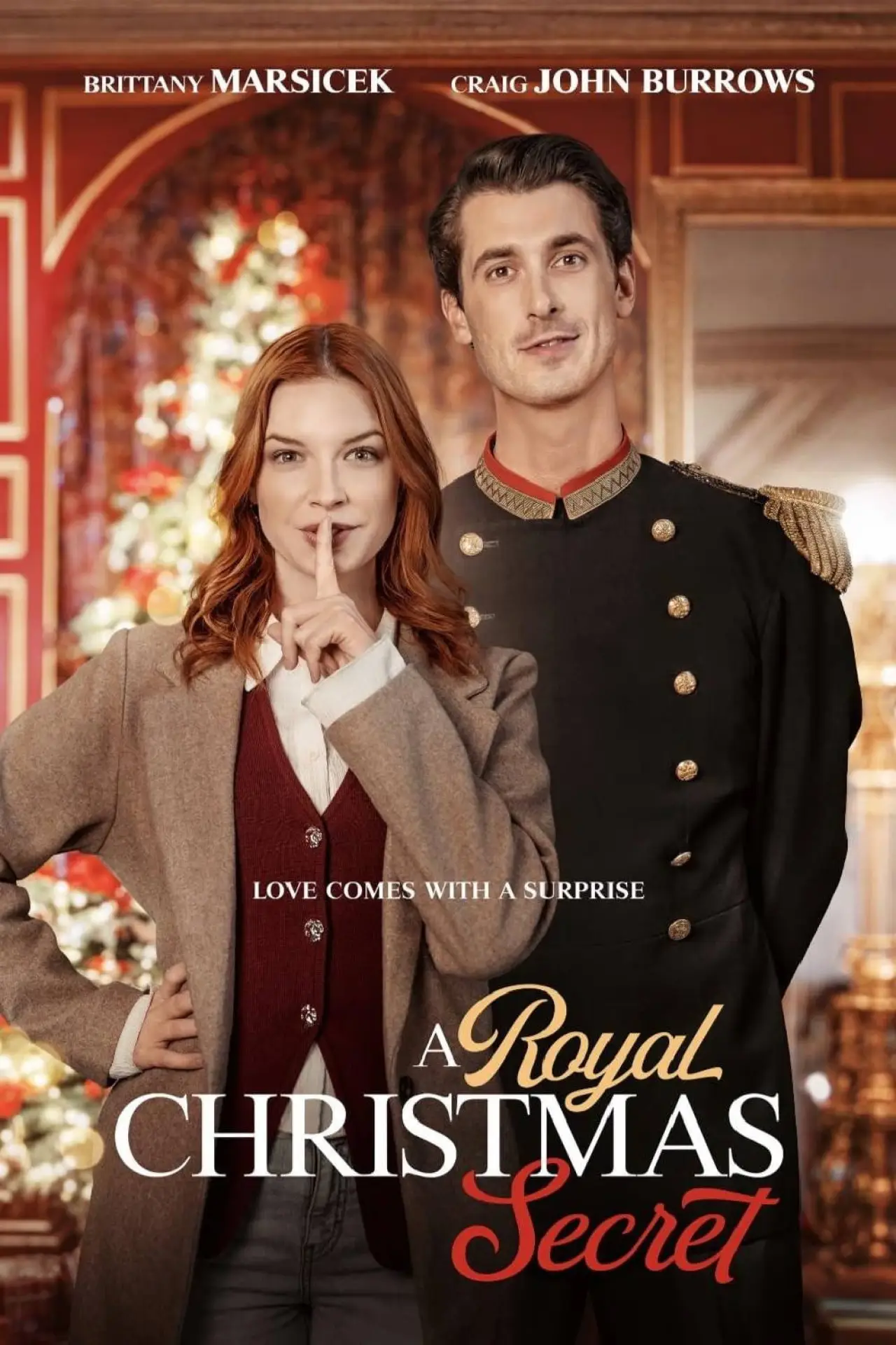 Plakat filmowy "A Royal Christmas Secret"