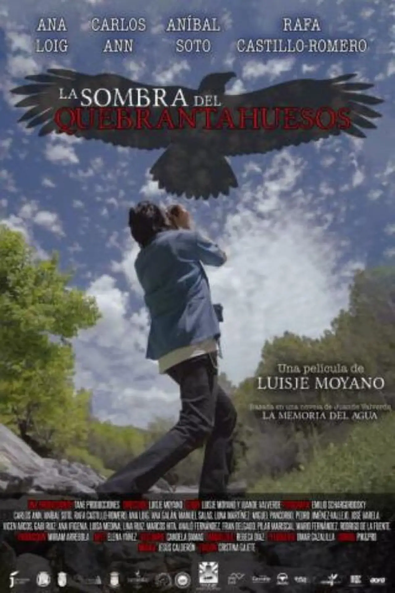 Plakat filmowy "La sombra del quebrantahuesos"