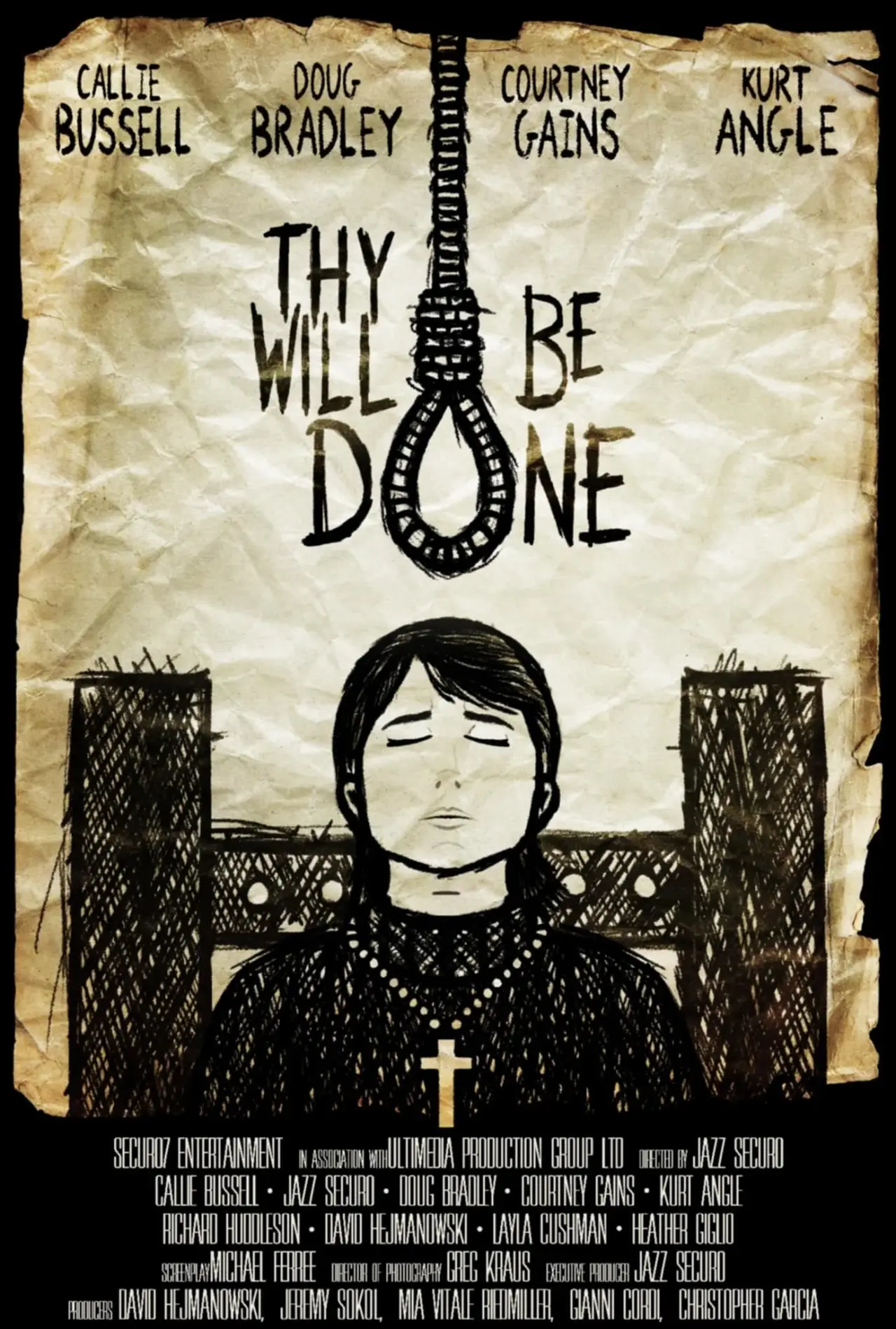 Plakat filmowy "Thy Will Be Done"