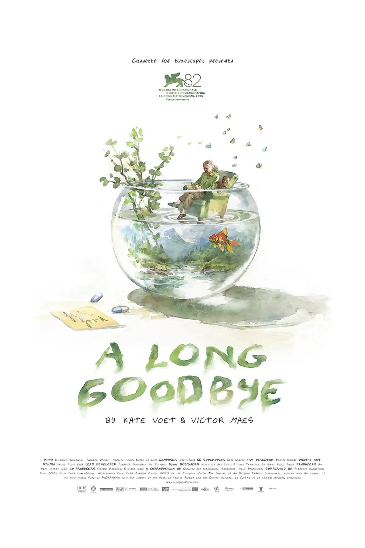 Plakat filmowy "A Long Goodbye"