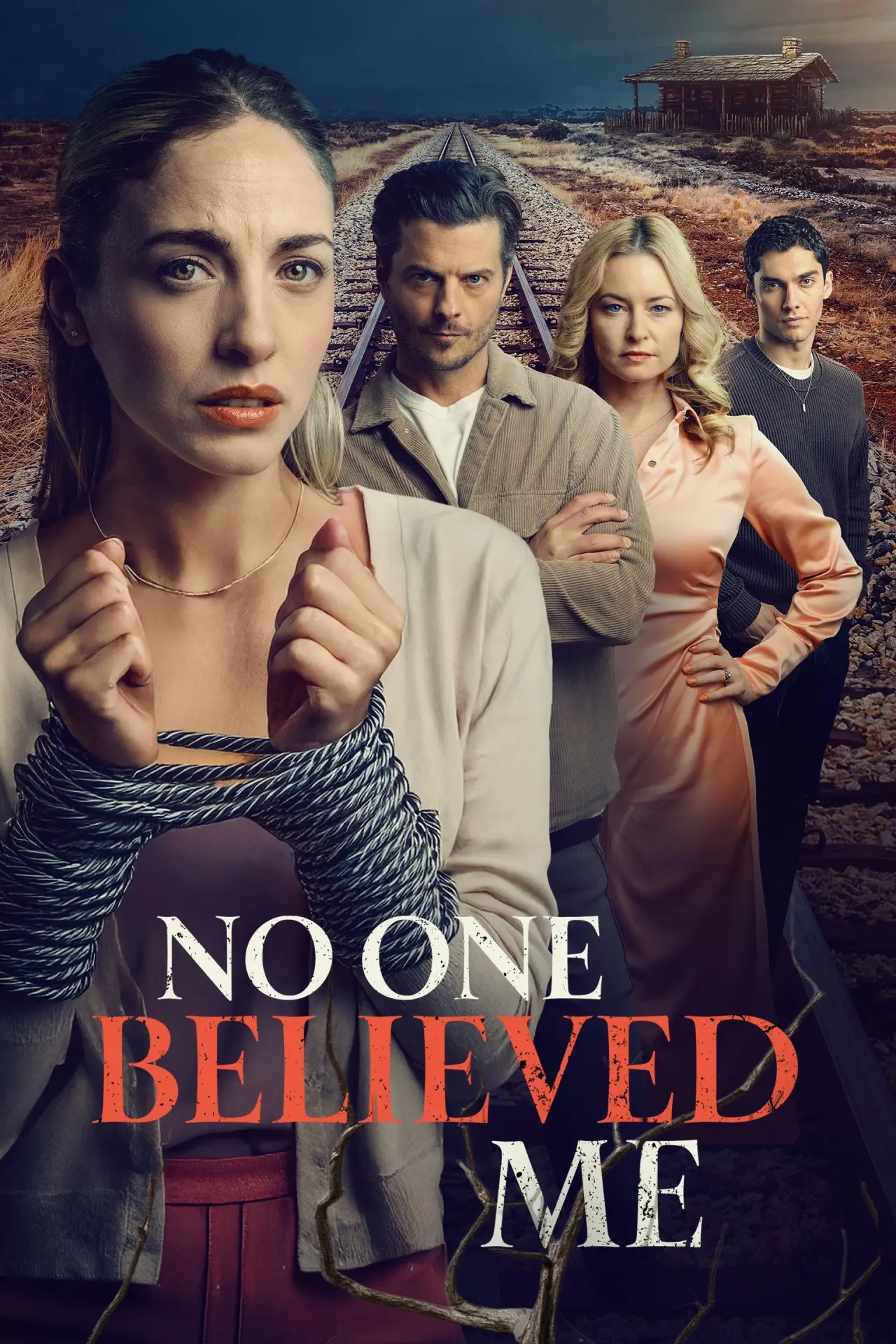 Plakat filmowy "No One Believed Me"