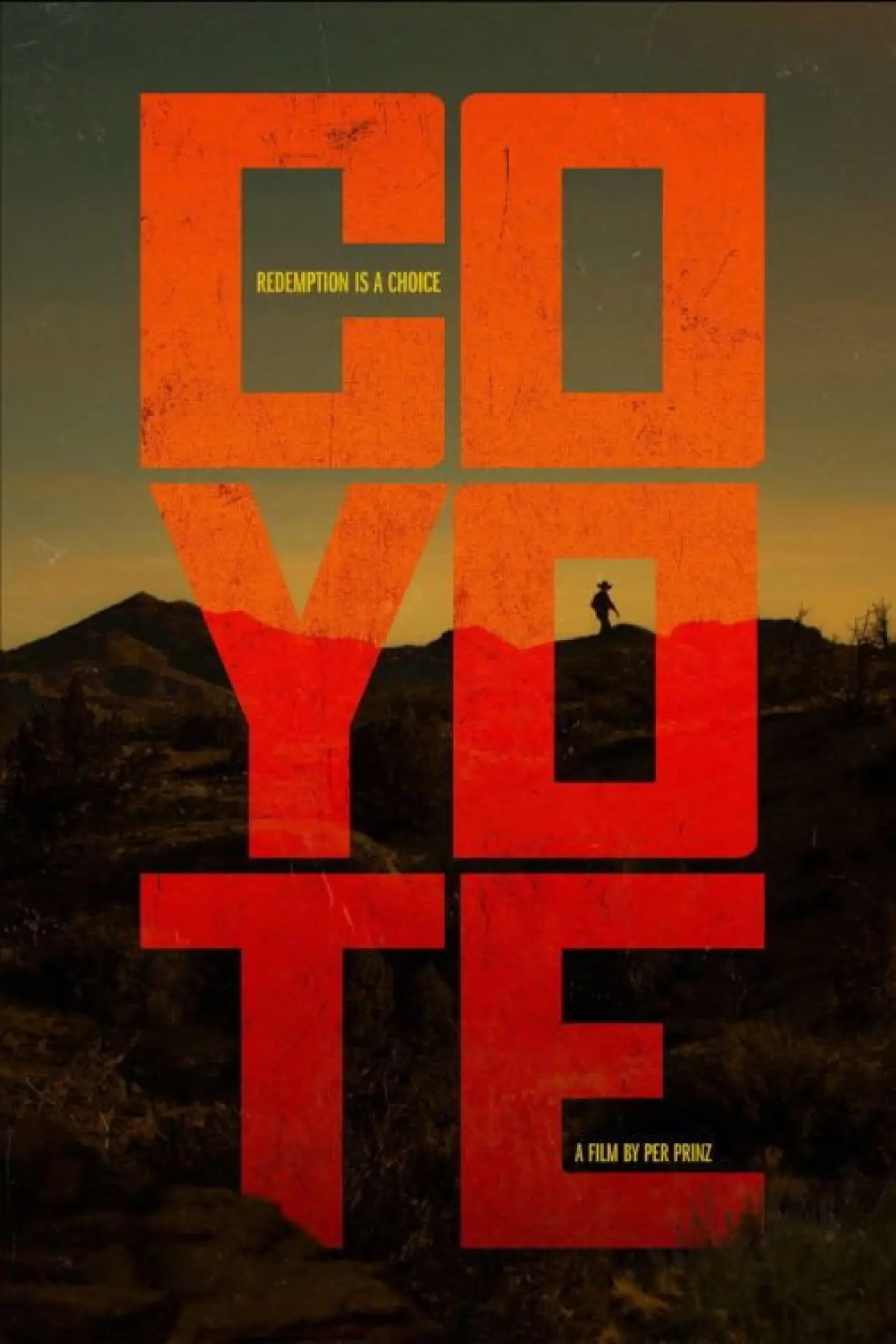 Plakat filmowy "Coyote"