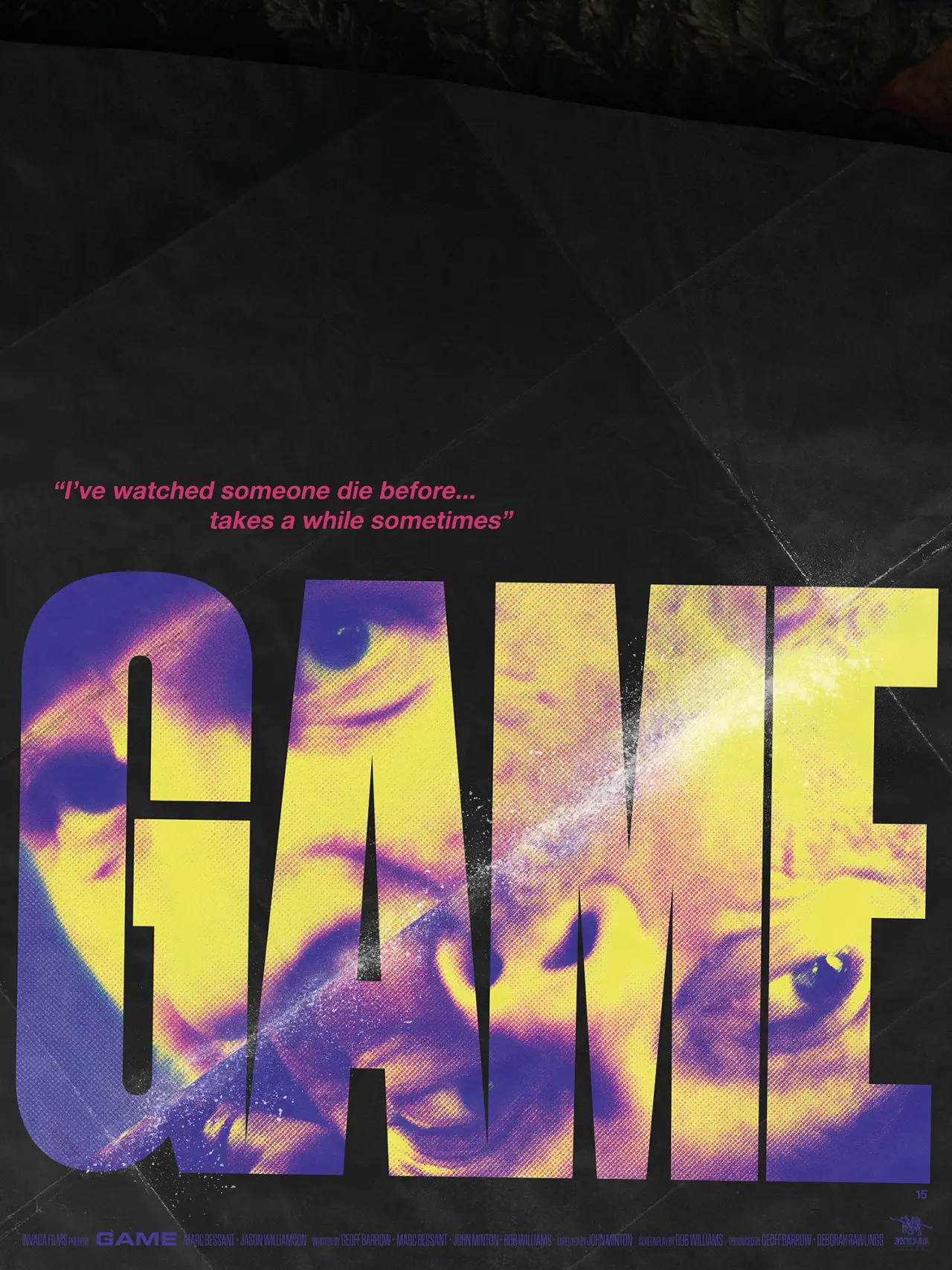 Plakat filmowy "GAME"