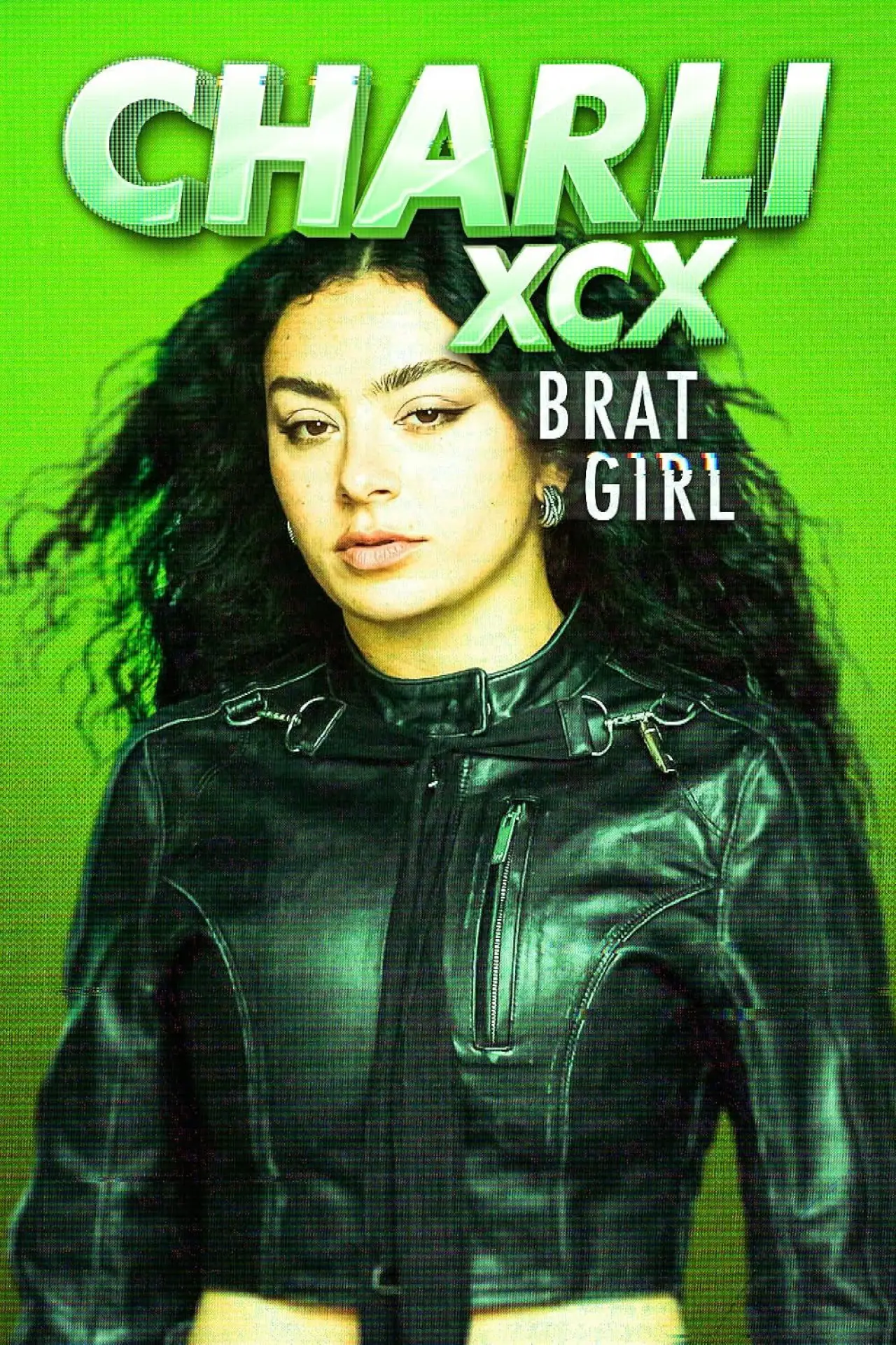 Plakat filmowy "Charli xcx: Brat Girl"