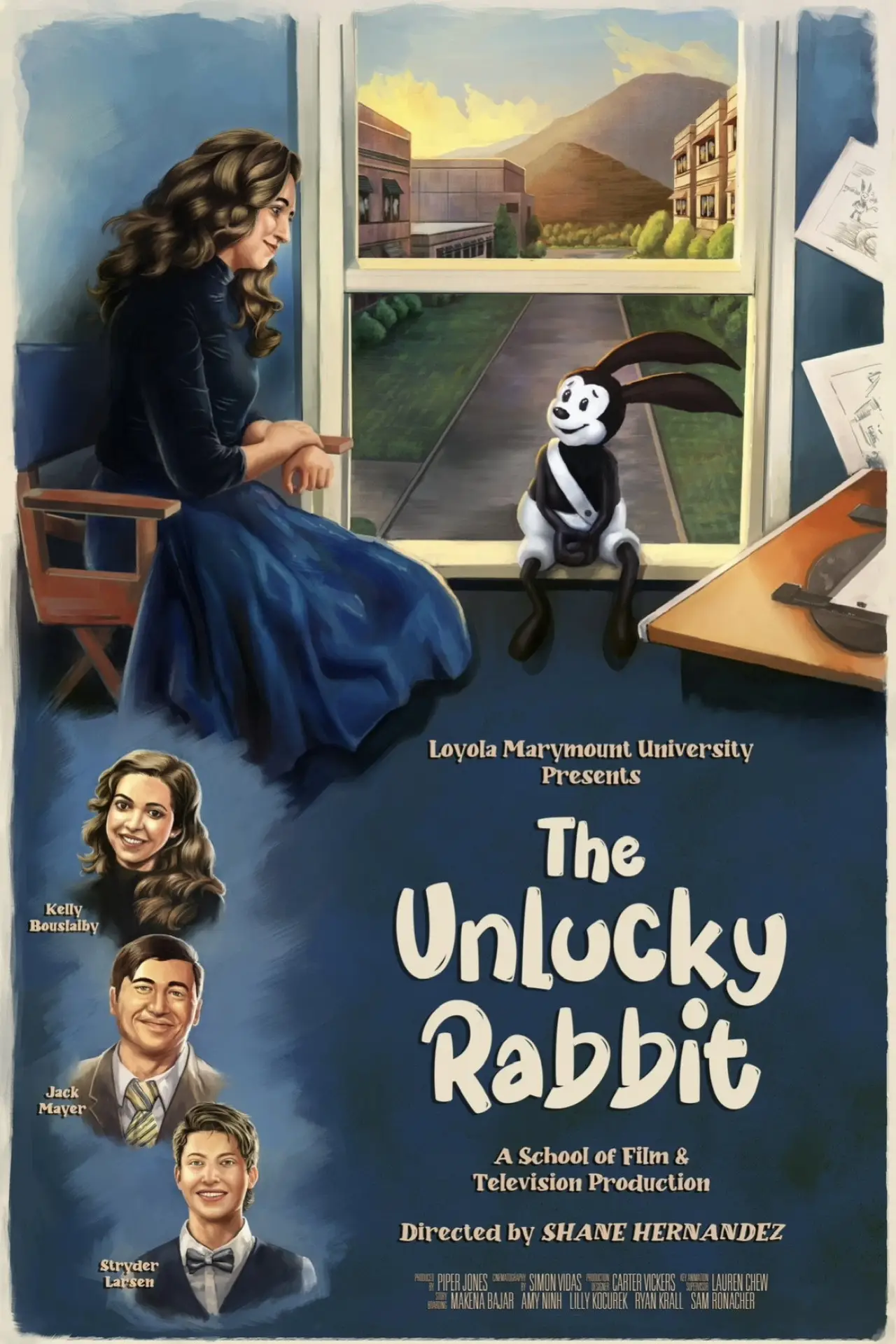 Plakat filmowy "The Unlucky Rabbit"