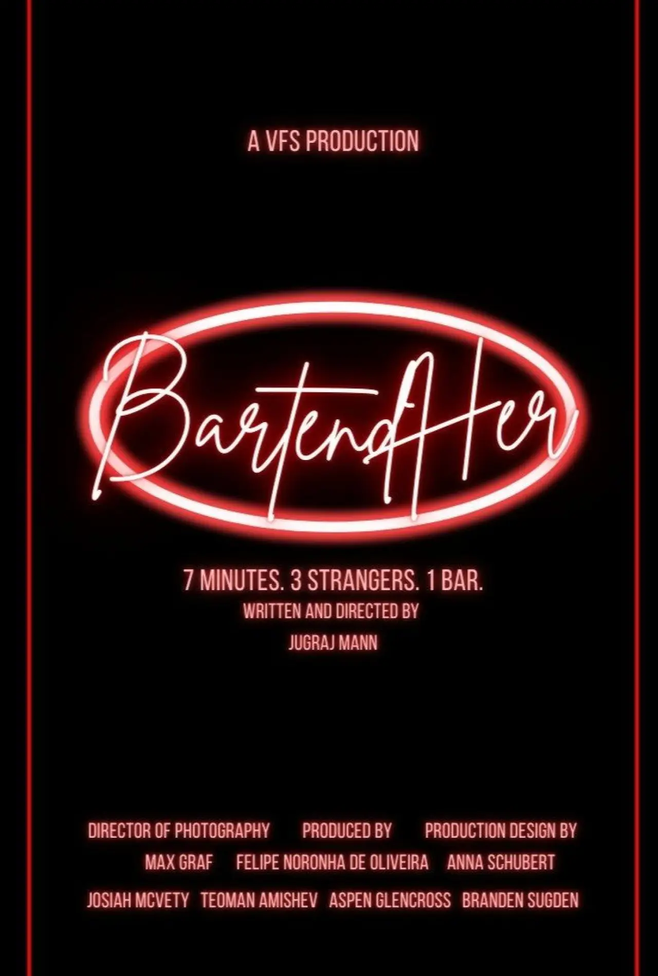 Plakat filmowy "Bartend(Her)"