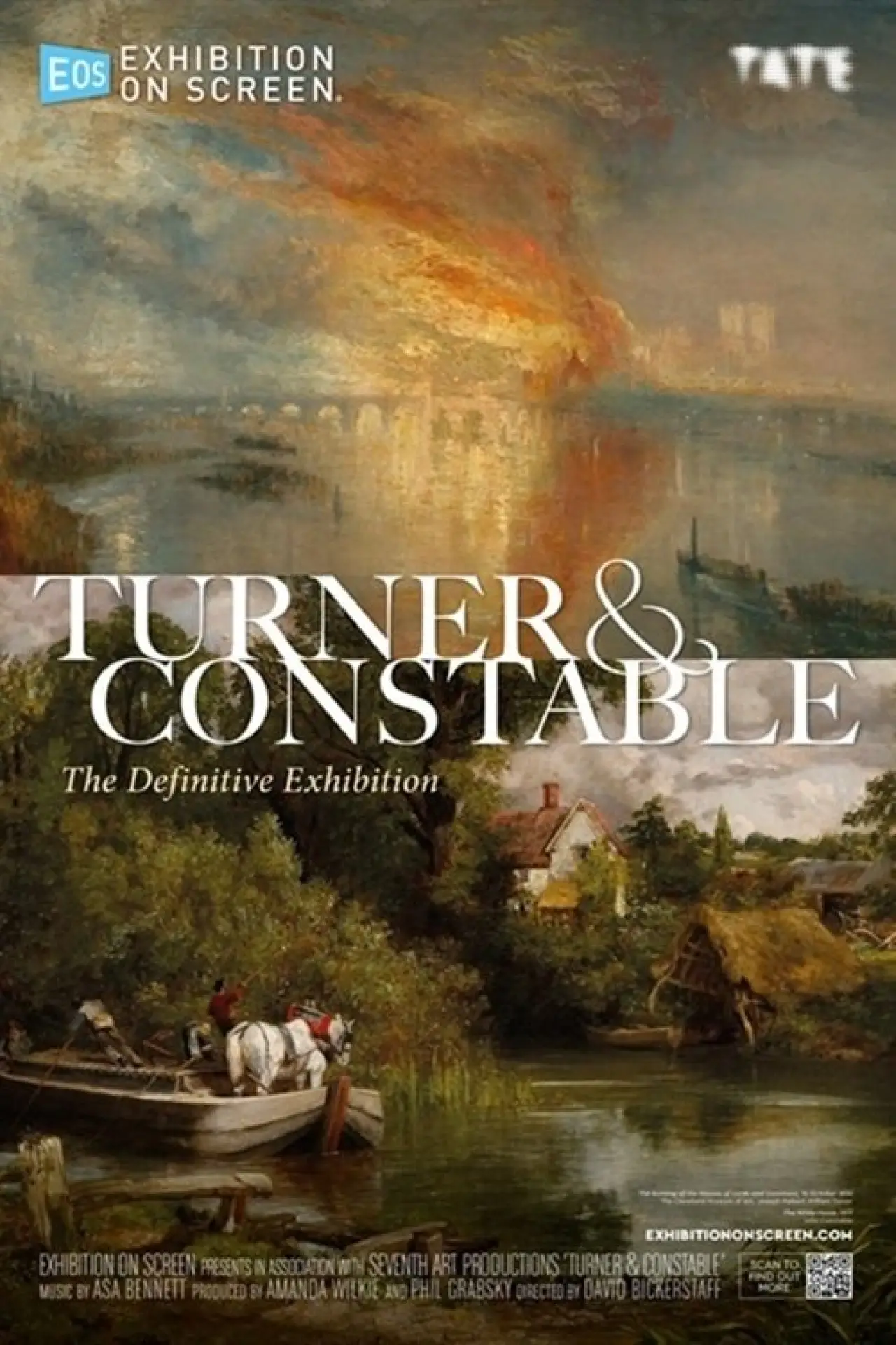 Plakat filmowy "Turner & Constable"
