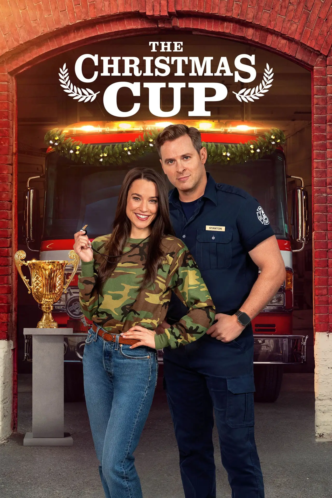 Plakat filmowy "The Christmas Cup"