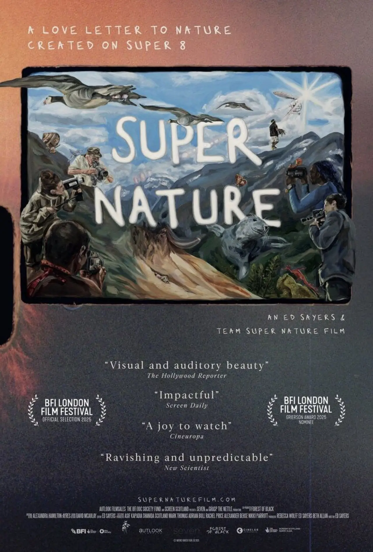 Plakat filmowy "Super Nature"