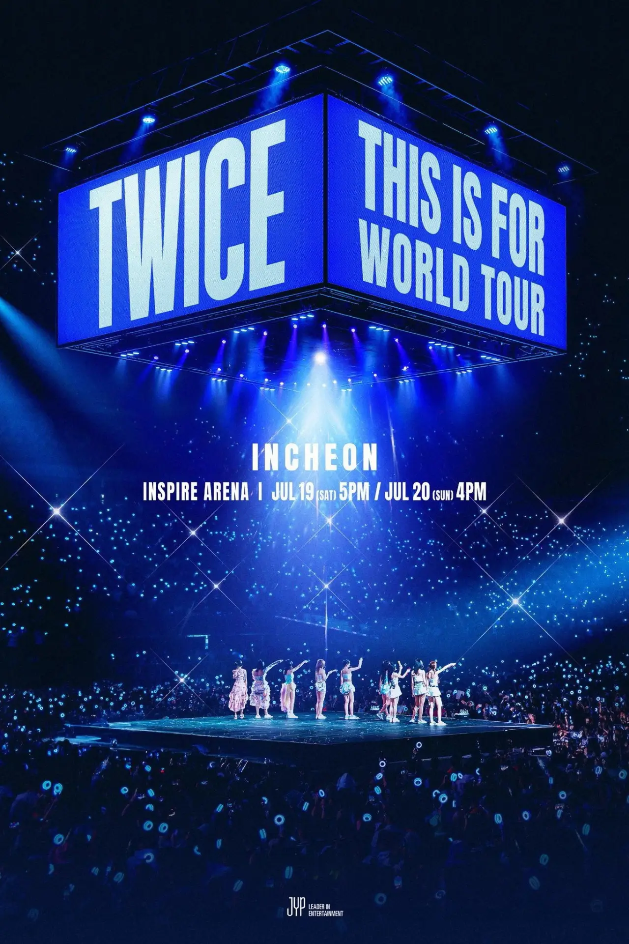 Plakat filmowy "TWICE: This is For World Tour"